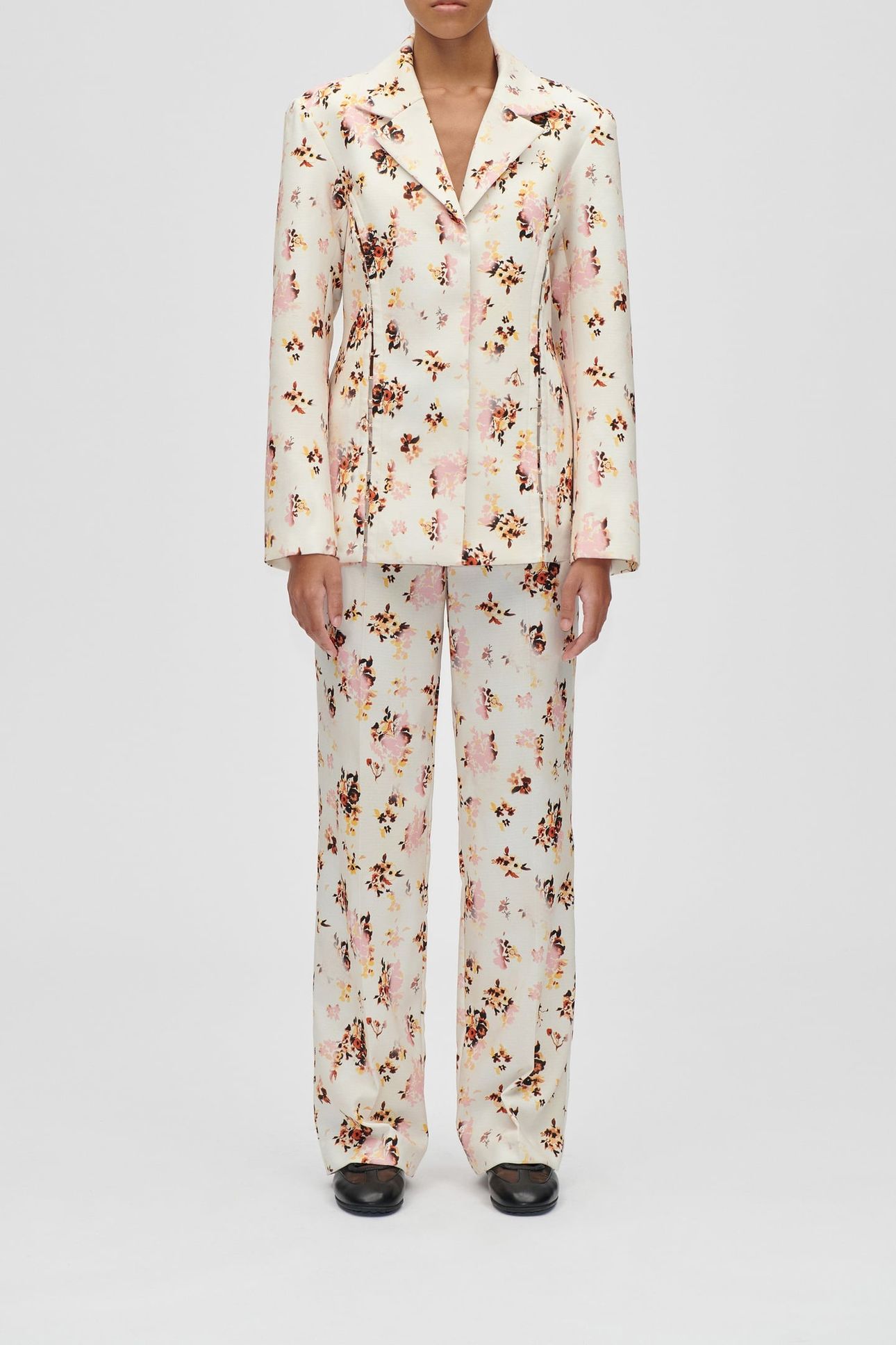 FUNCTIONAL STRUCTURED TAILORING JACKET MAGNOLIA 1