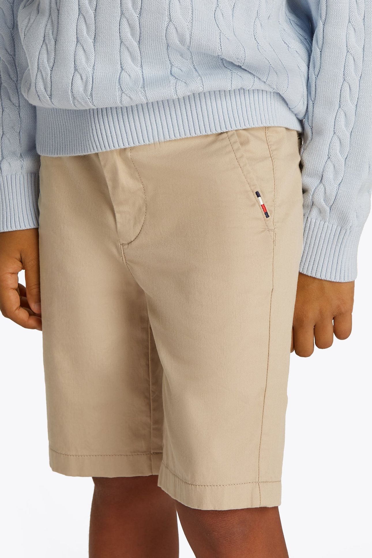 BOYS 1985 CHINO SHORT SANDALWOOD 1