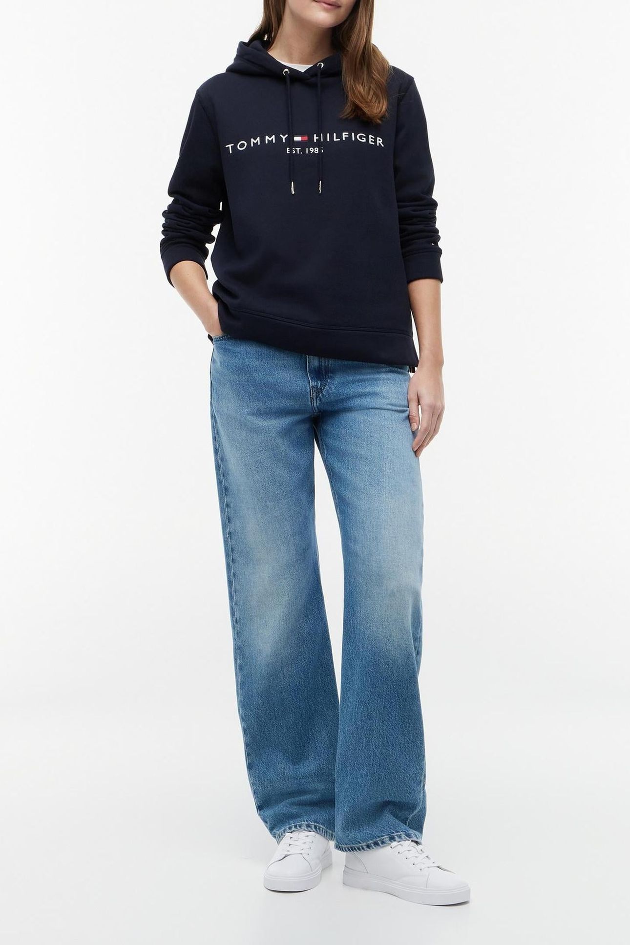HERITAGE HILFIGER HOODIE NAVY BLUE 1