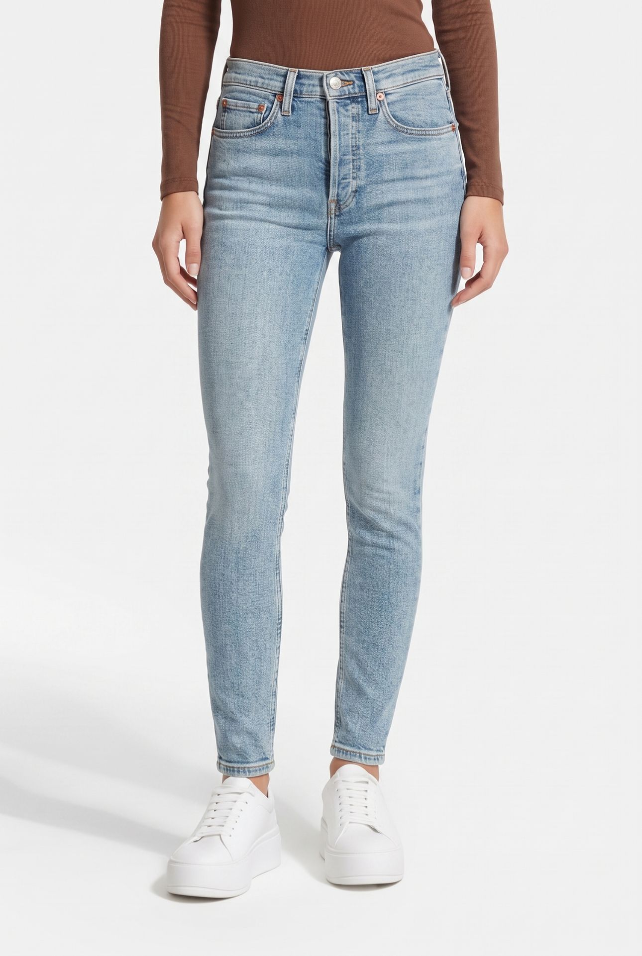 90S HIGH RISE ANKLE CROP MID 90S 1