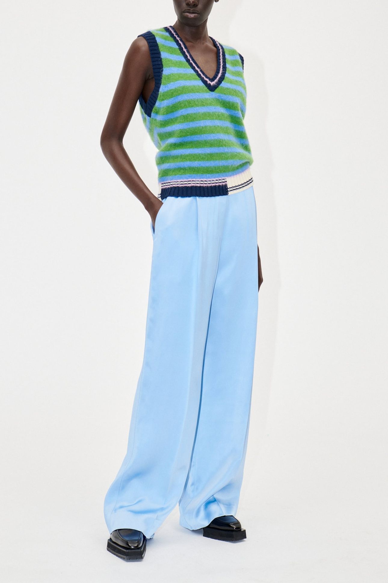 CIARA PANTS LONG WINTER SKY 2