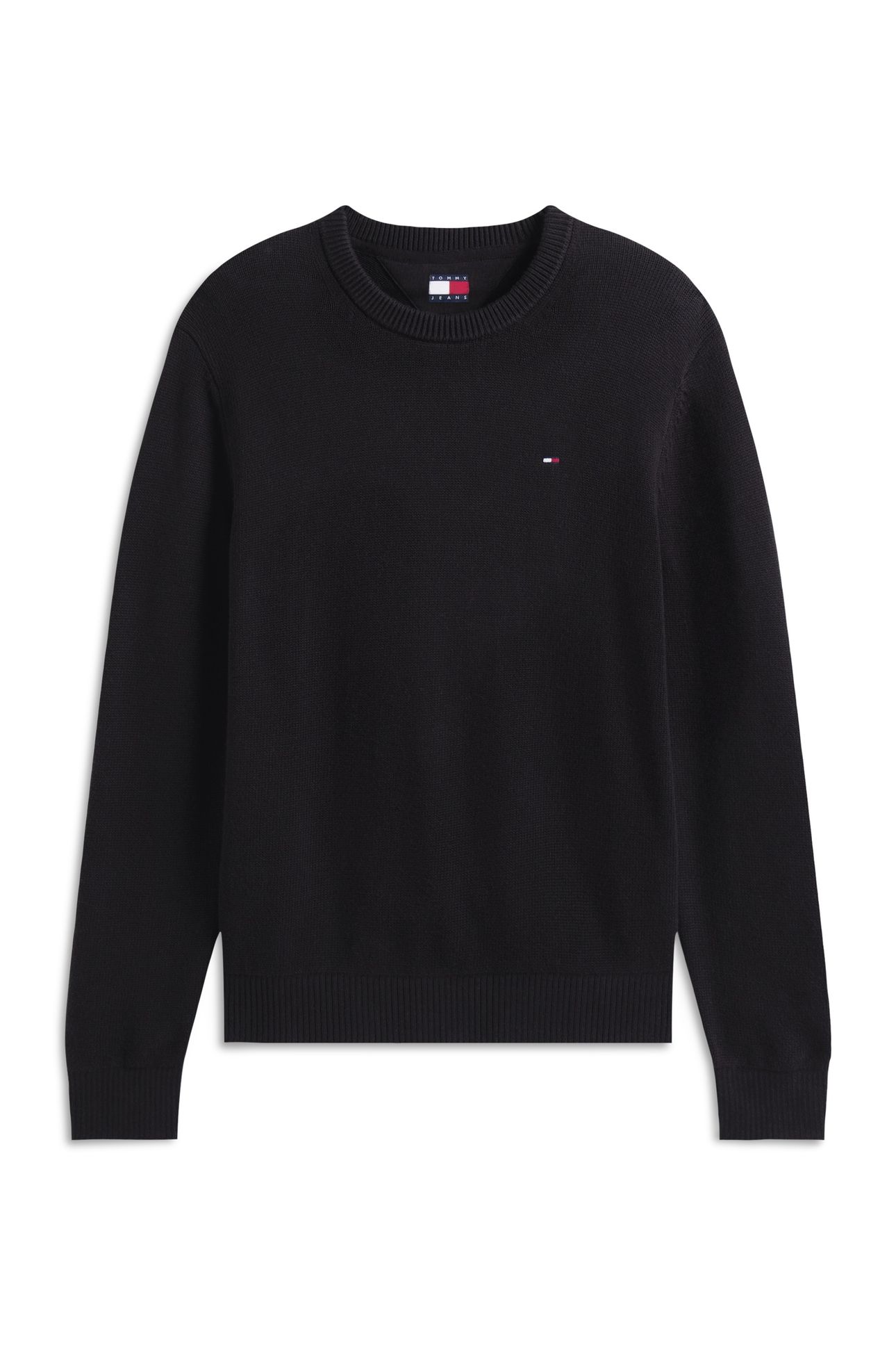 TJM SLIM ESSENTIAL SWEATER BLACK 4