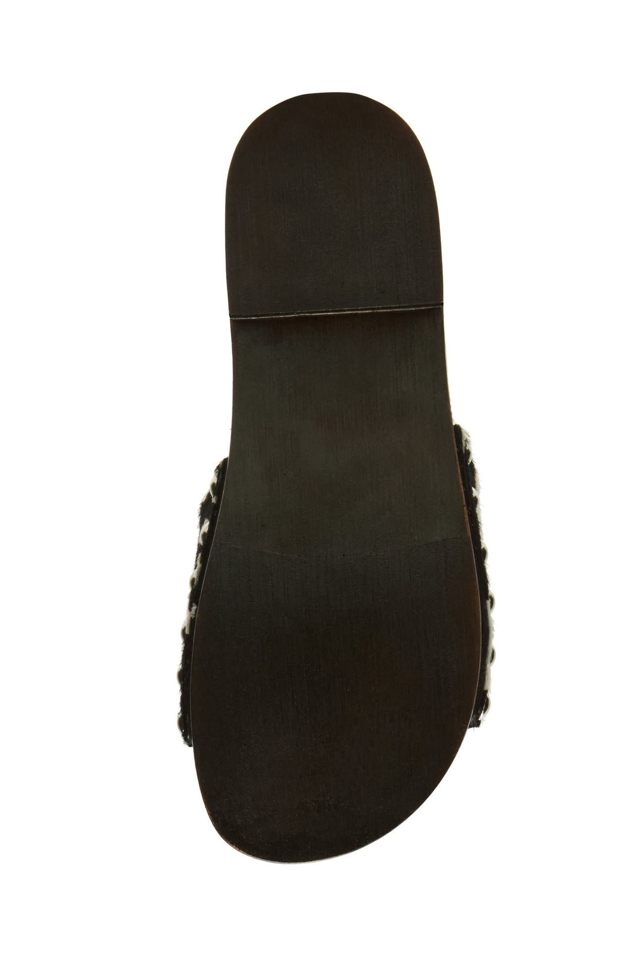 CENTO-C SANDALS BLACK/WHITE 8