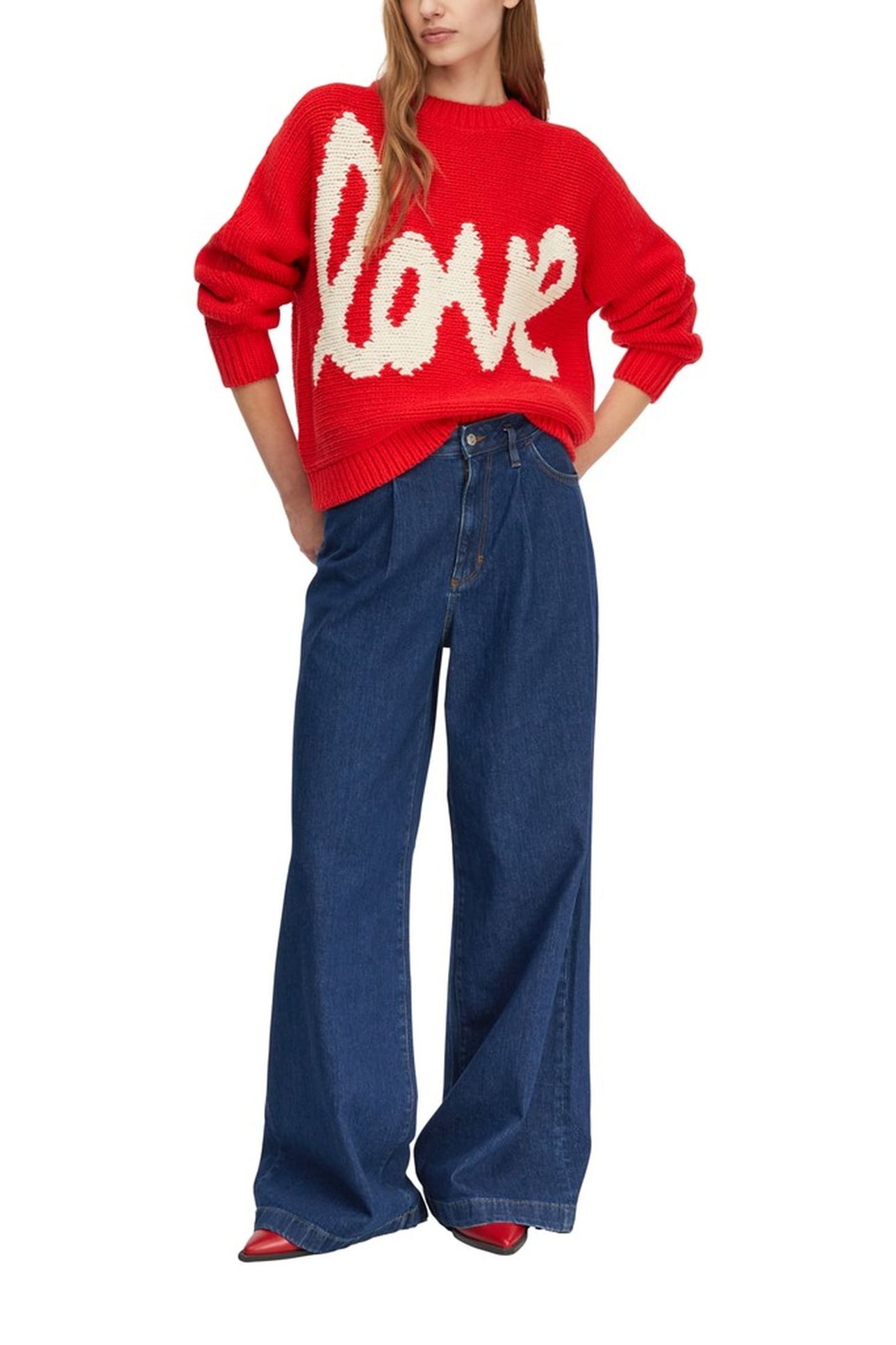 COMMA PULLOVER RED 3