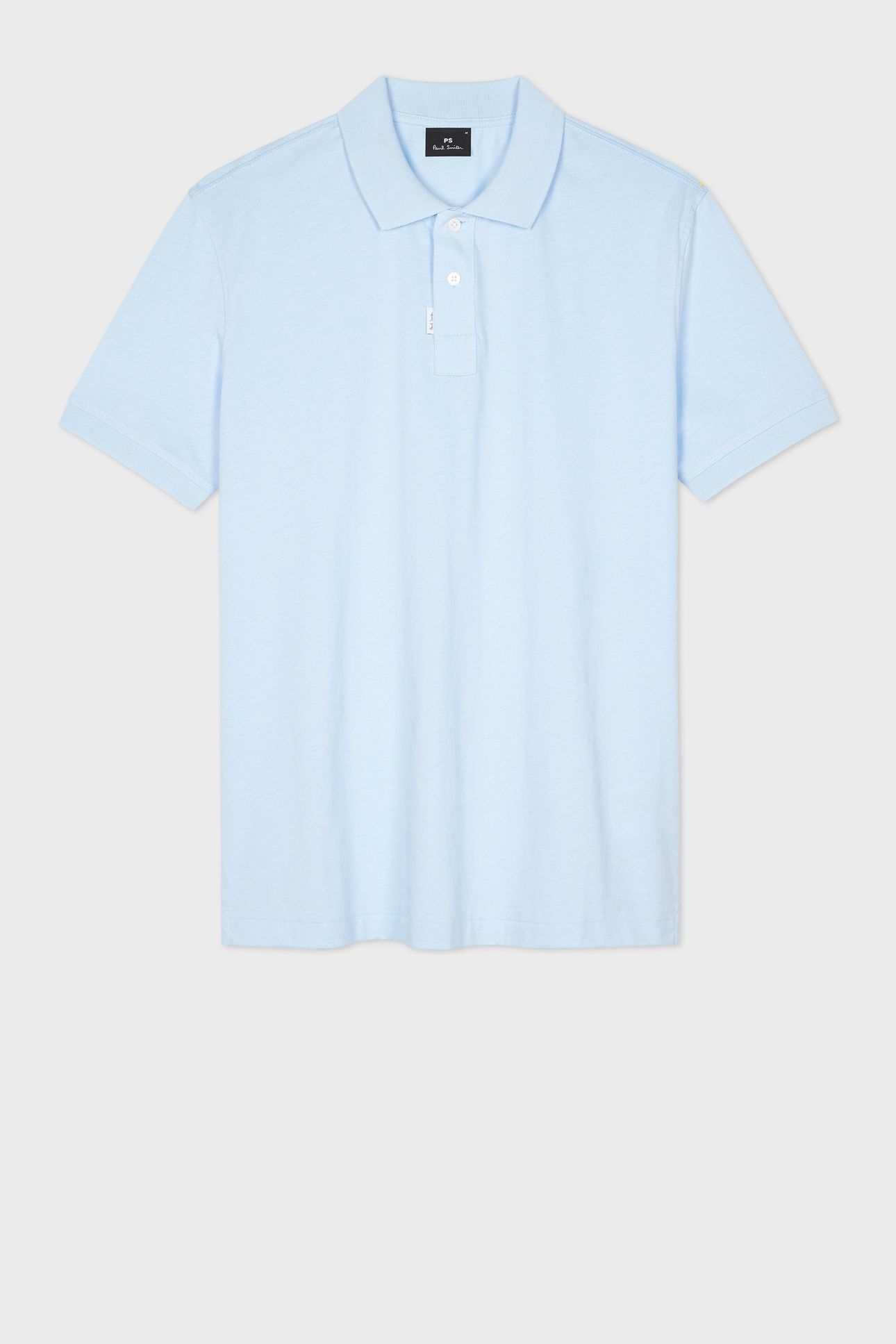 MENS SS REG FIT POLO SHIRT LIGHT BLUE 1