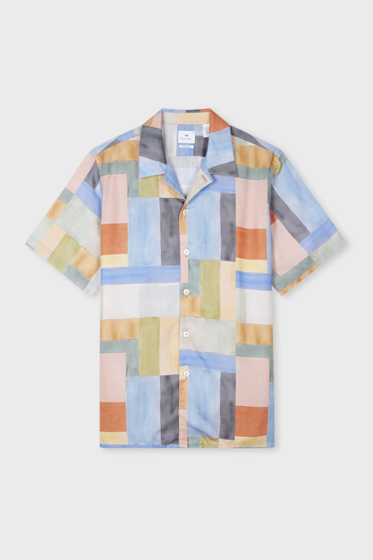 MENS SS CASUAL FIT SHIRT MULTI COLOURED 3