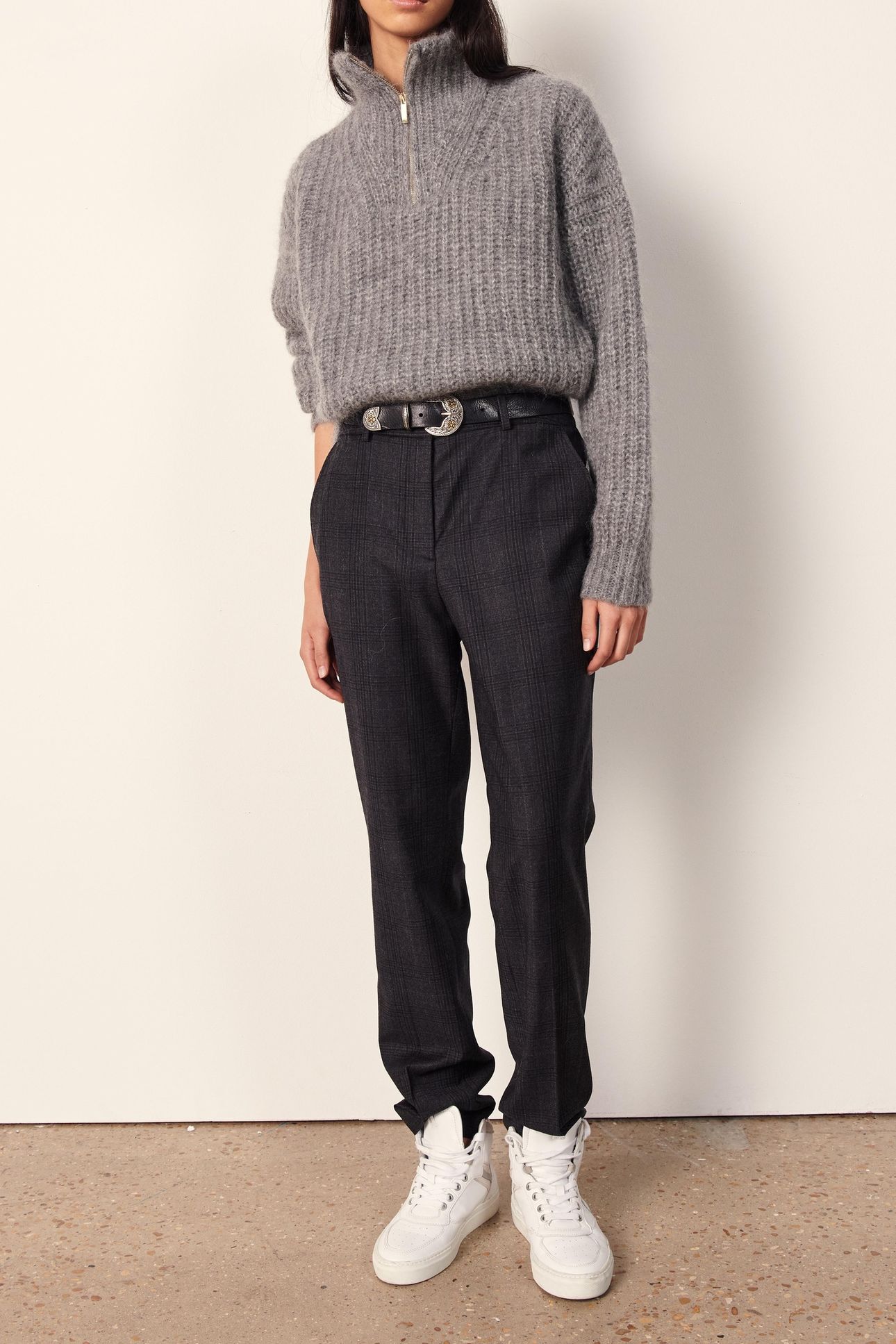 SKINNY TROUSERS ANTHRACITE 4