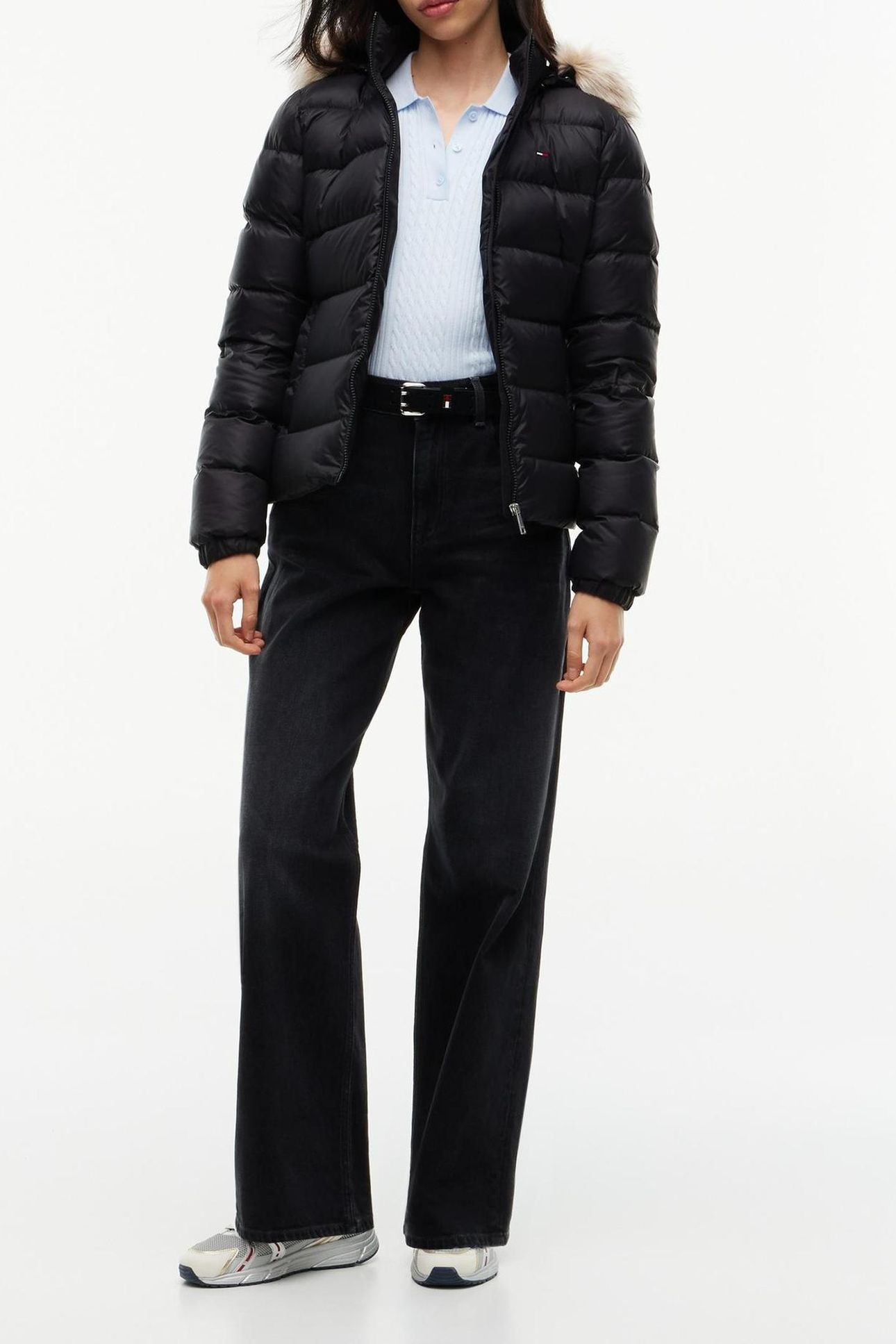 TJW BASIC HOODED DOW BLACK 3