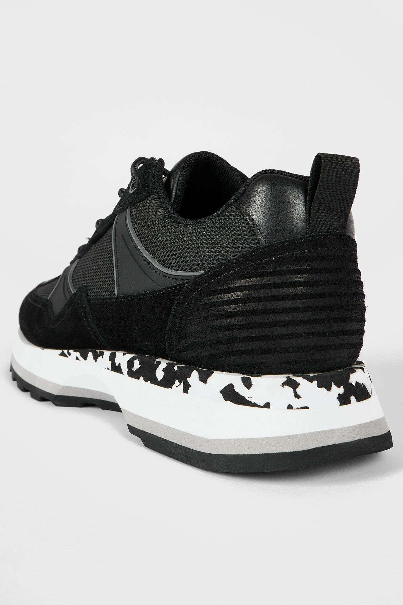 MENS SHOE BANKS BLACK BLACK 4