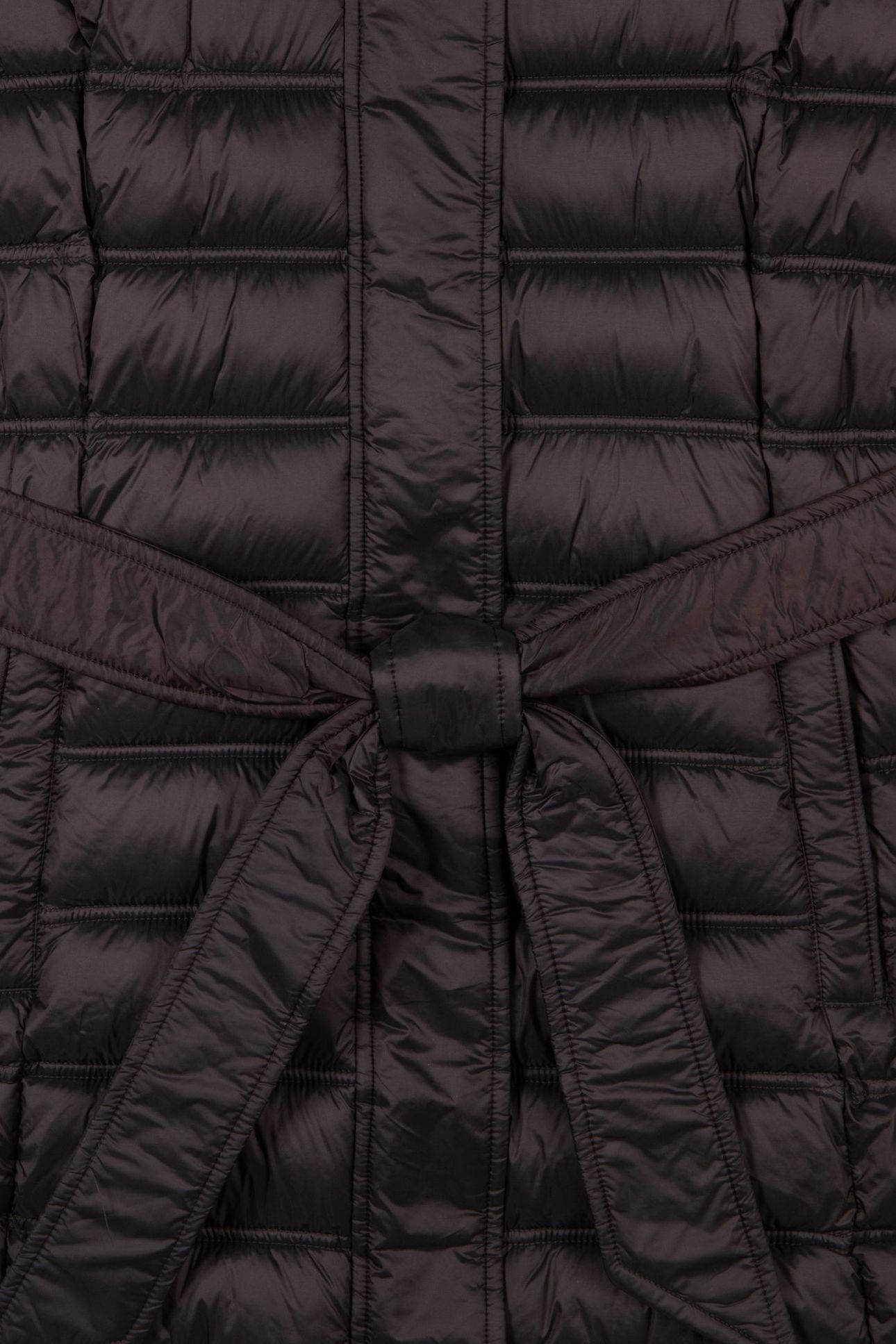 BELTED LONGLINE PACKABLE CHOCOLATE 4