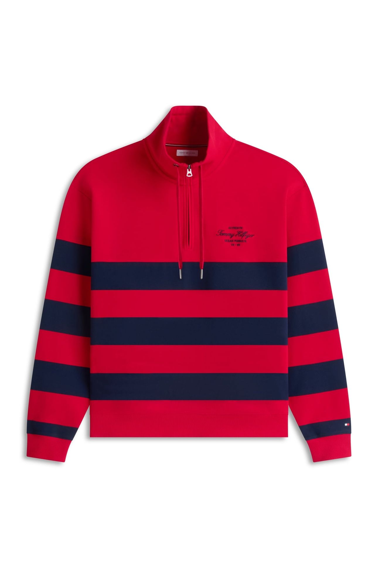 NAUTICAL BLOCK STRIP MEDIUM RED 5