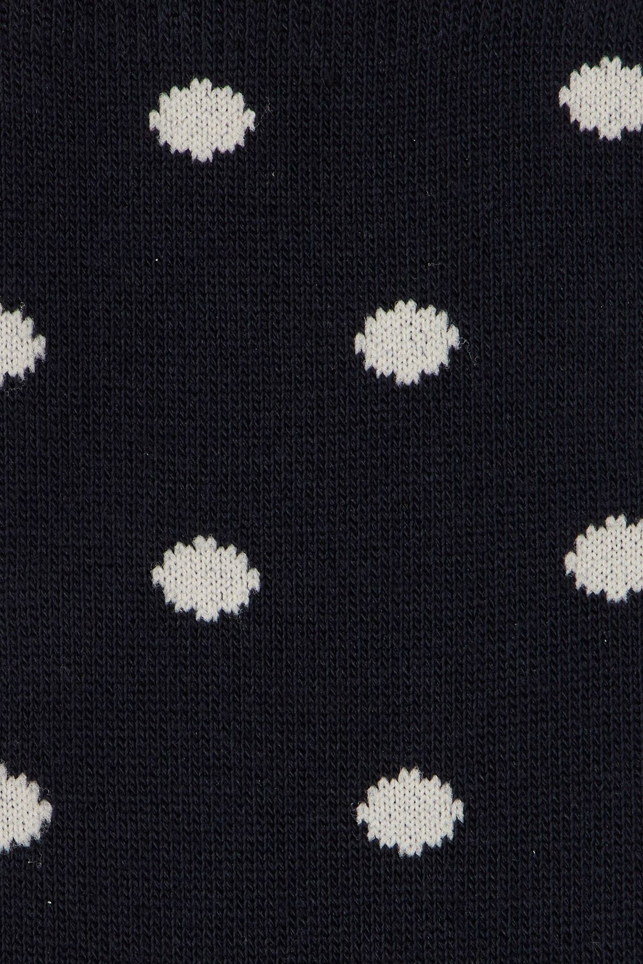 WOMEN SOCK JENNY POLKA NAVY 6