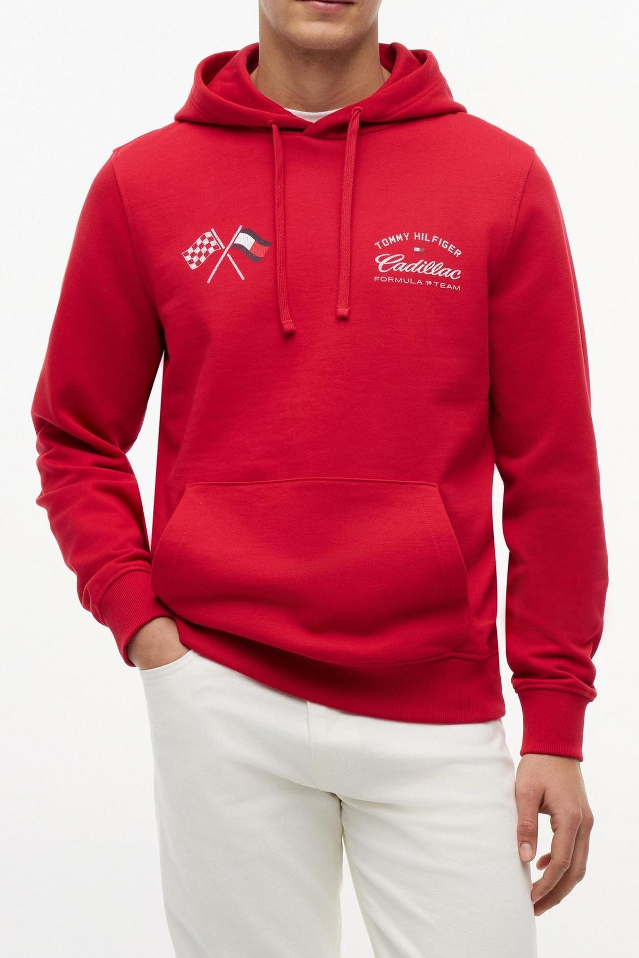 UNISEX TH X CF1 VARSITY GRAPHIC RED 3