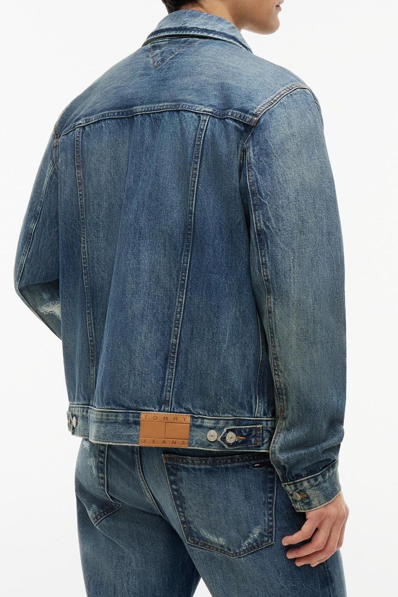 RYAN REGULAR TRUCKER JACKET DENIM DARK 2