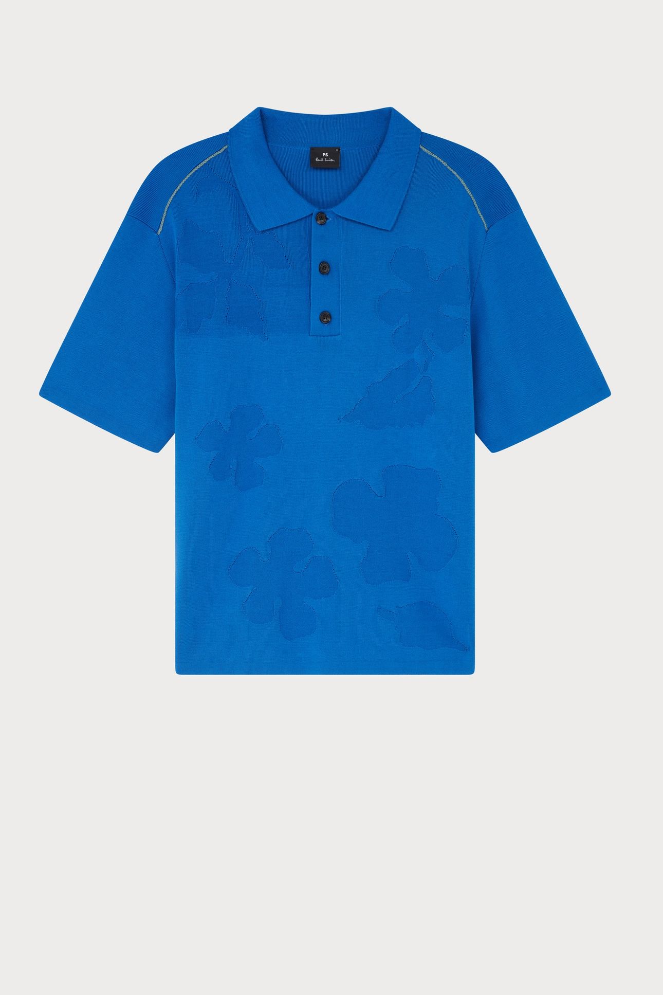 MENS SWEATER SS POLO PETROL BLUE 1