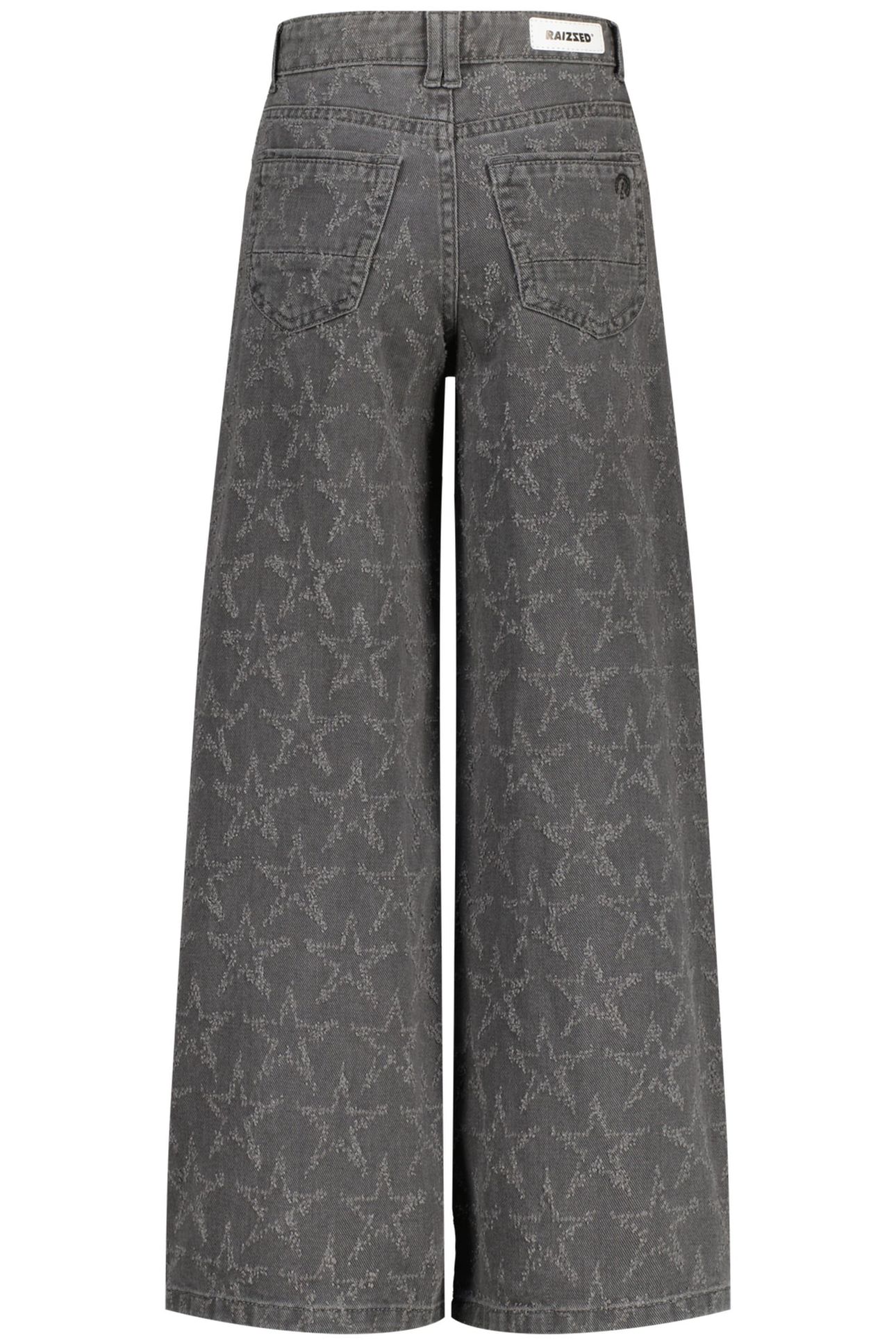 GIRLS MONACO LASER JEANS MID GREY STONE 2