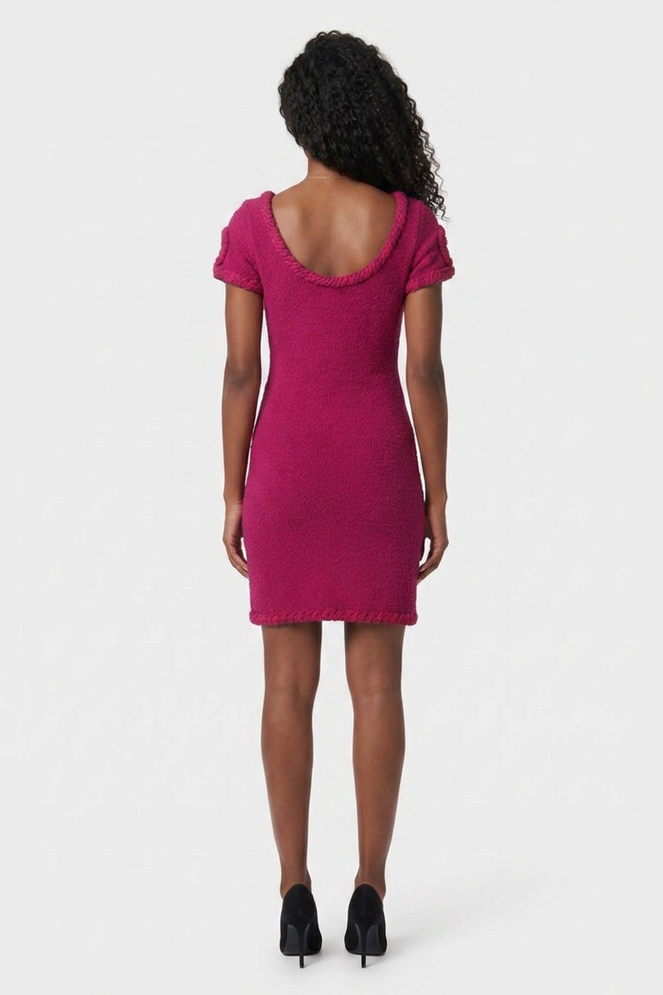 KNIT DRESS PURPLE 2