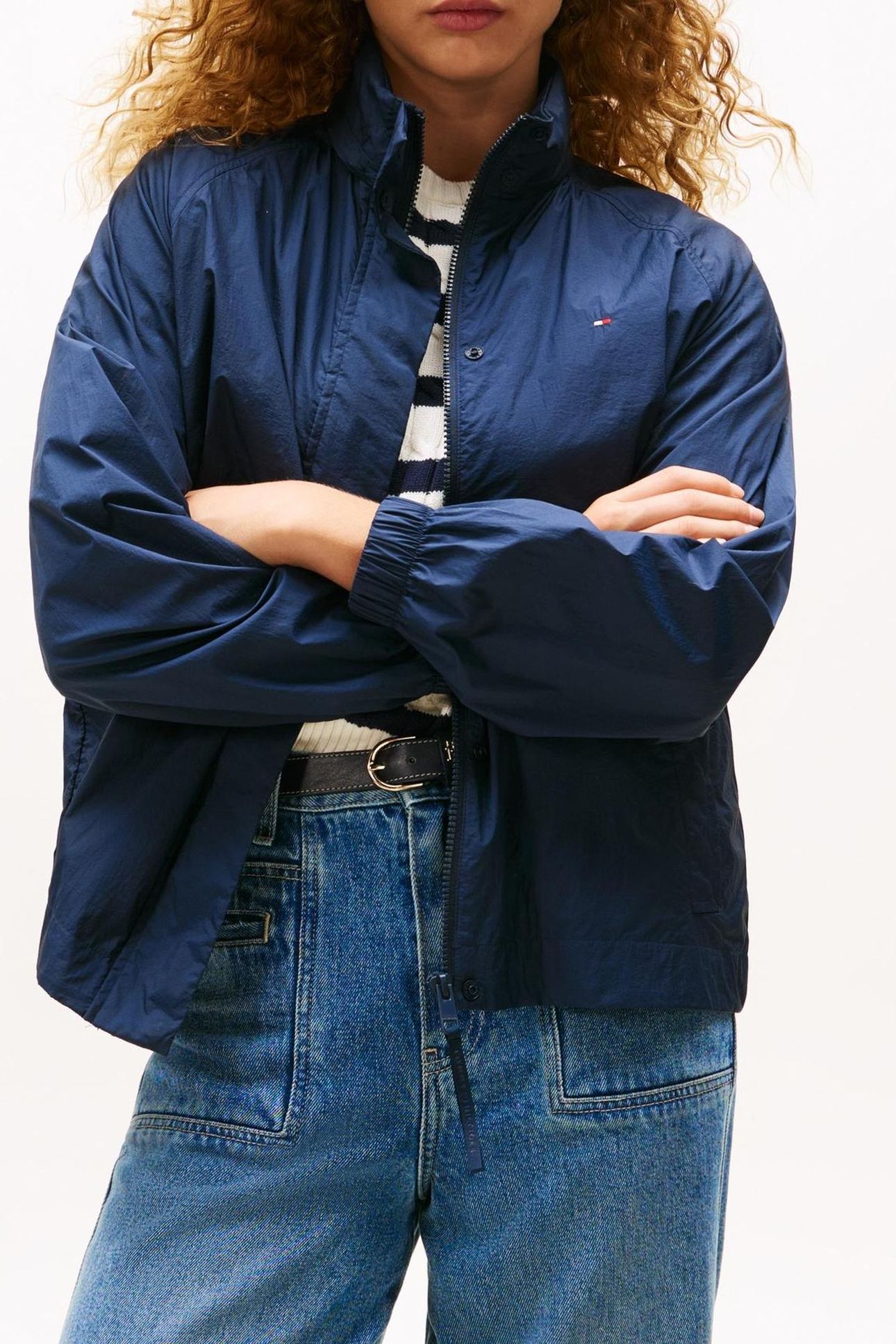 UL NYLON PACKABLE JACKET DARK NIGHT NAVY 1