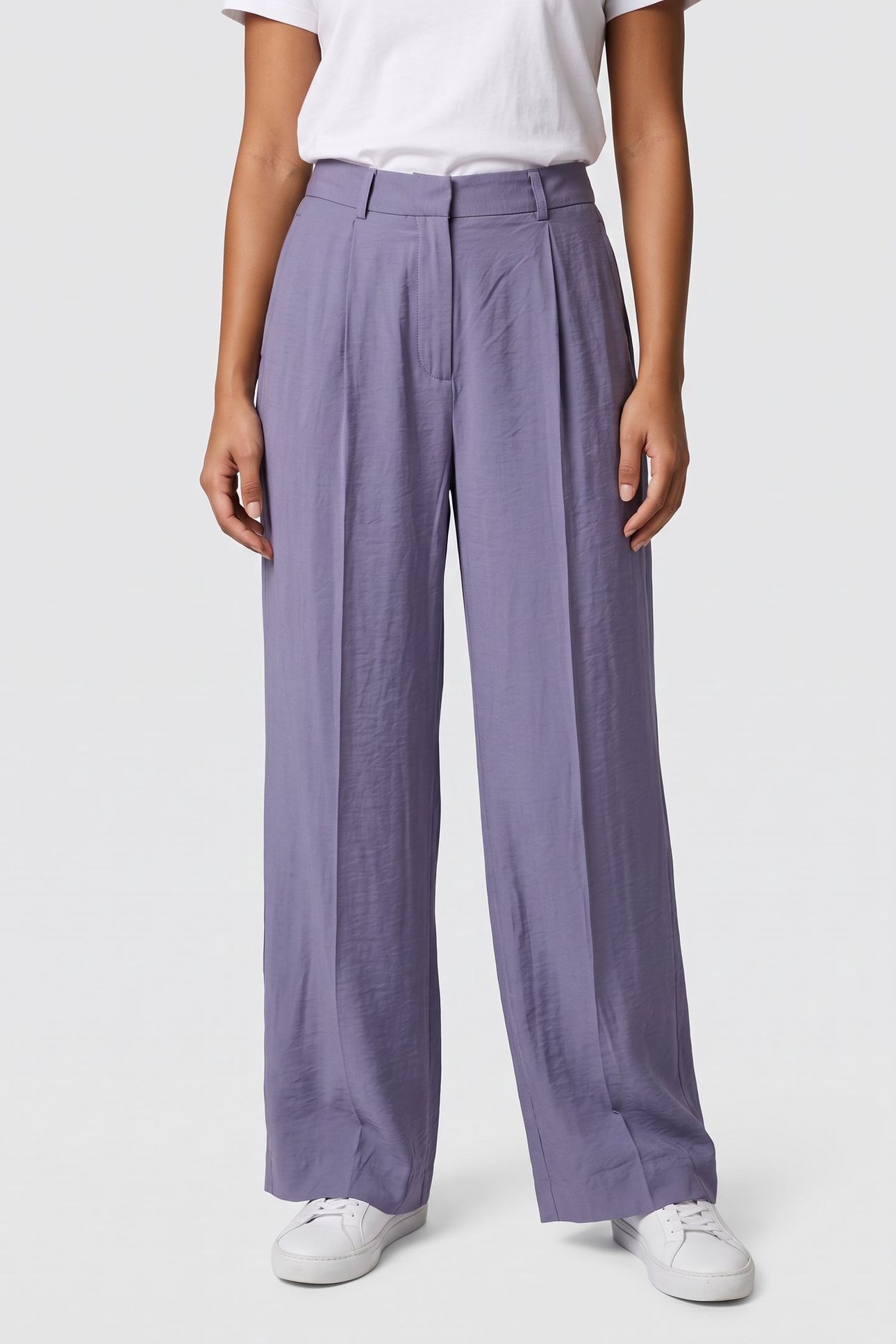 WIDE TROUSERS LAVANDE 1