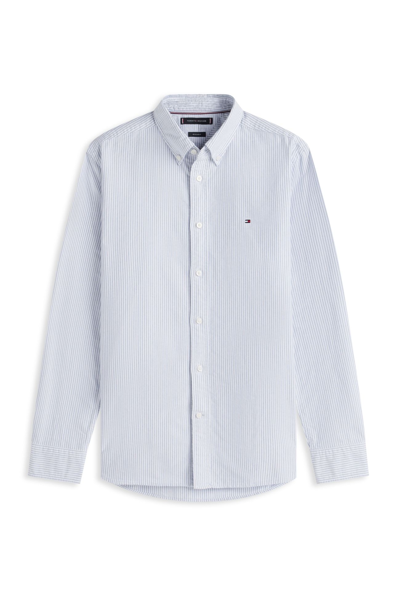 HERITAGE OXFORD STRIPE SHIRT BLUE/WHITE 4