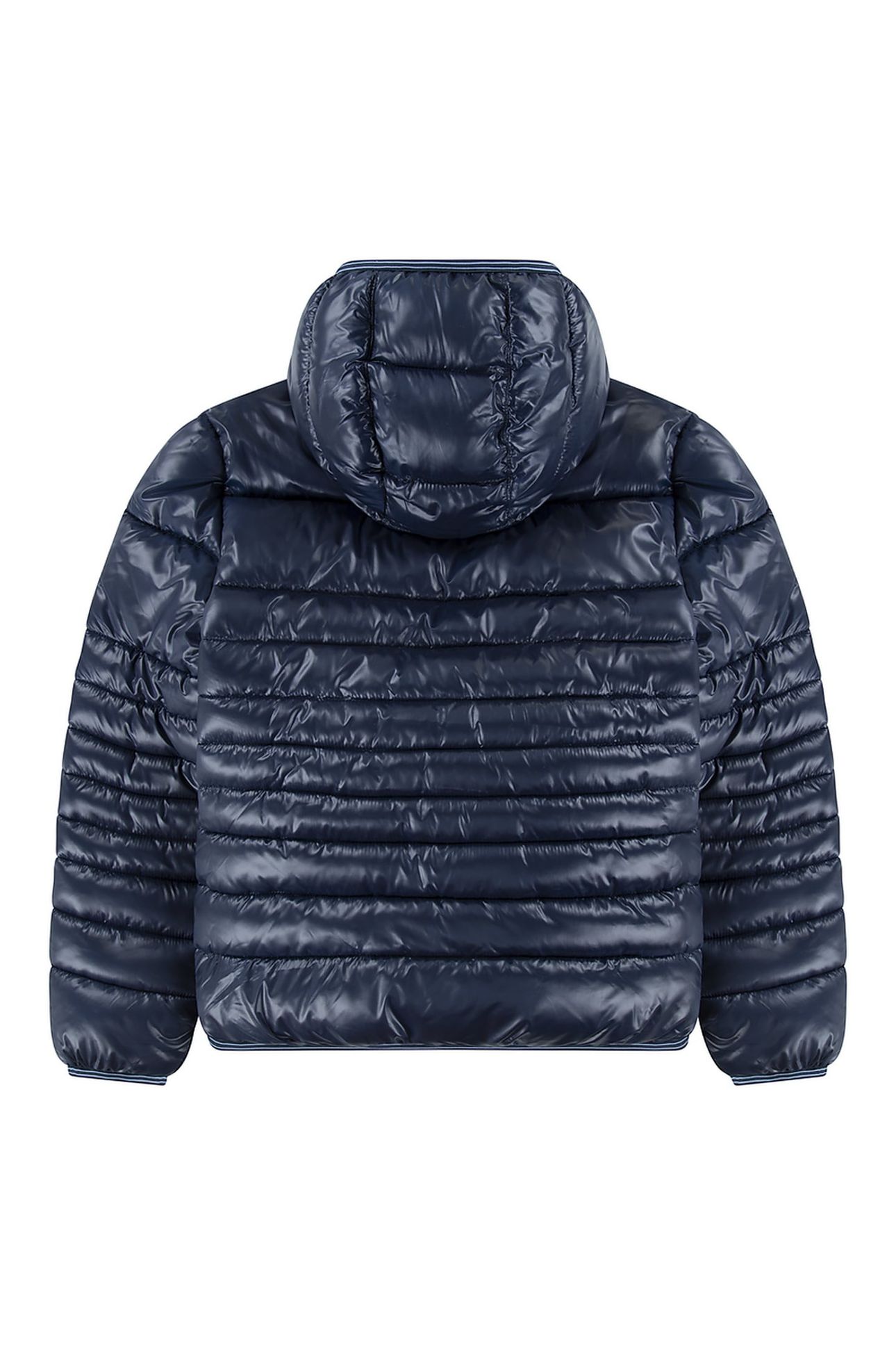 BOYS SHERPA LINED PUFFER JACKET DRESS BLUES 2