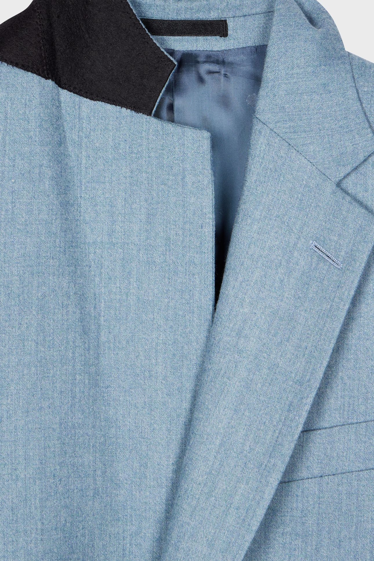 MENS TAILORED FIT 2 BUTTON SUIT LIGHT BLUE 4