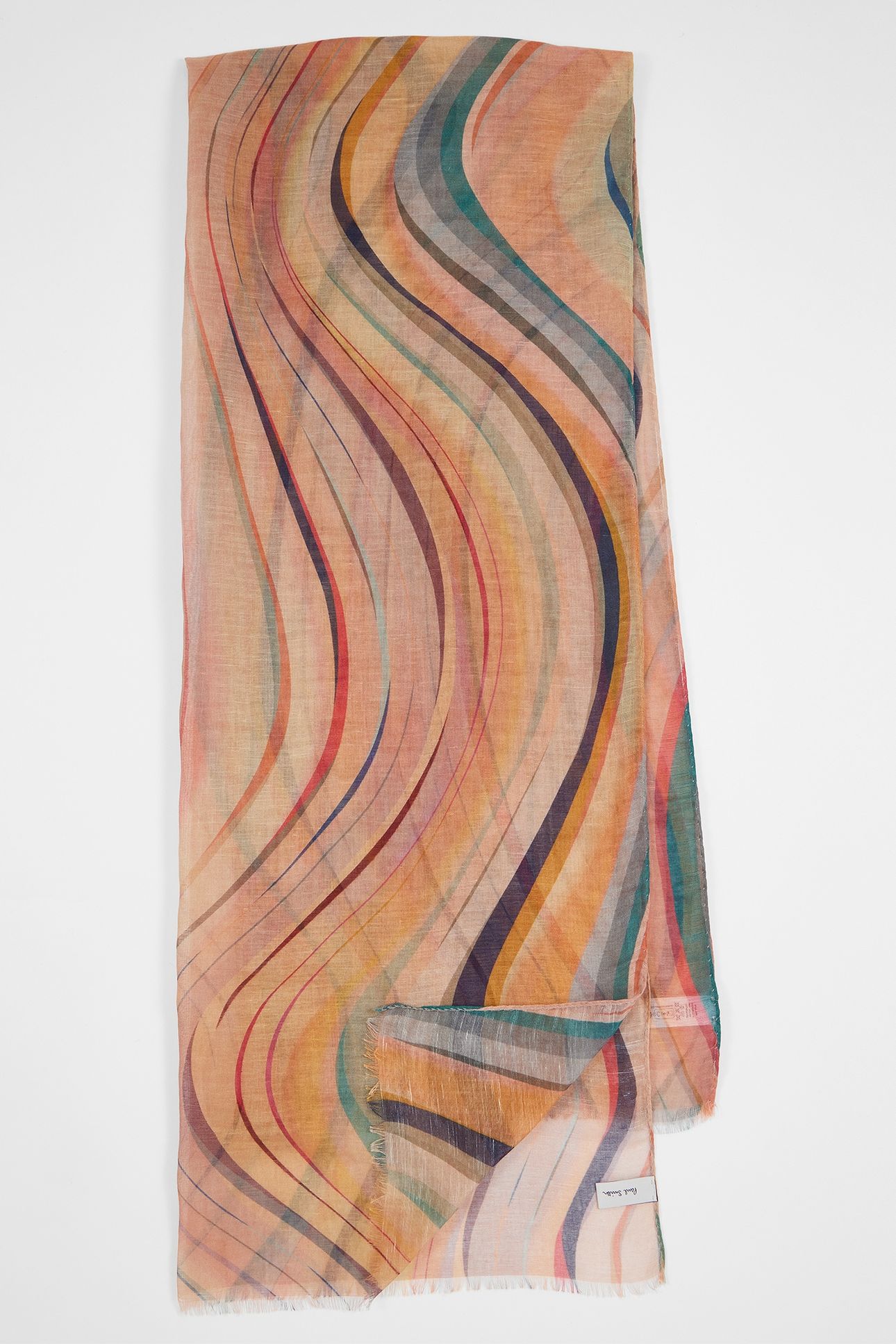 WOMEN SCARF SWIRL PRINT SWIRL 2