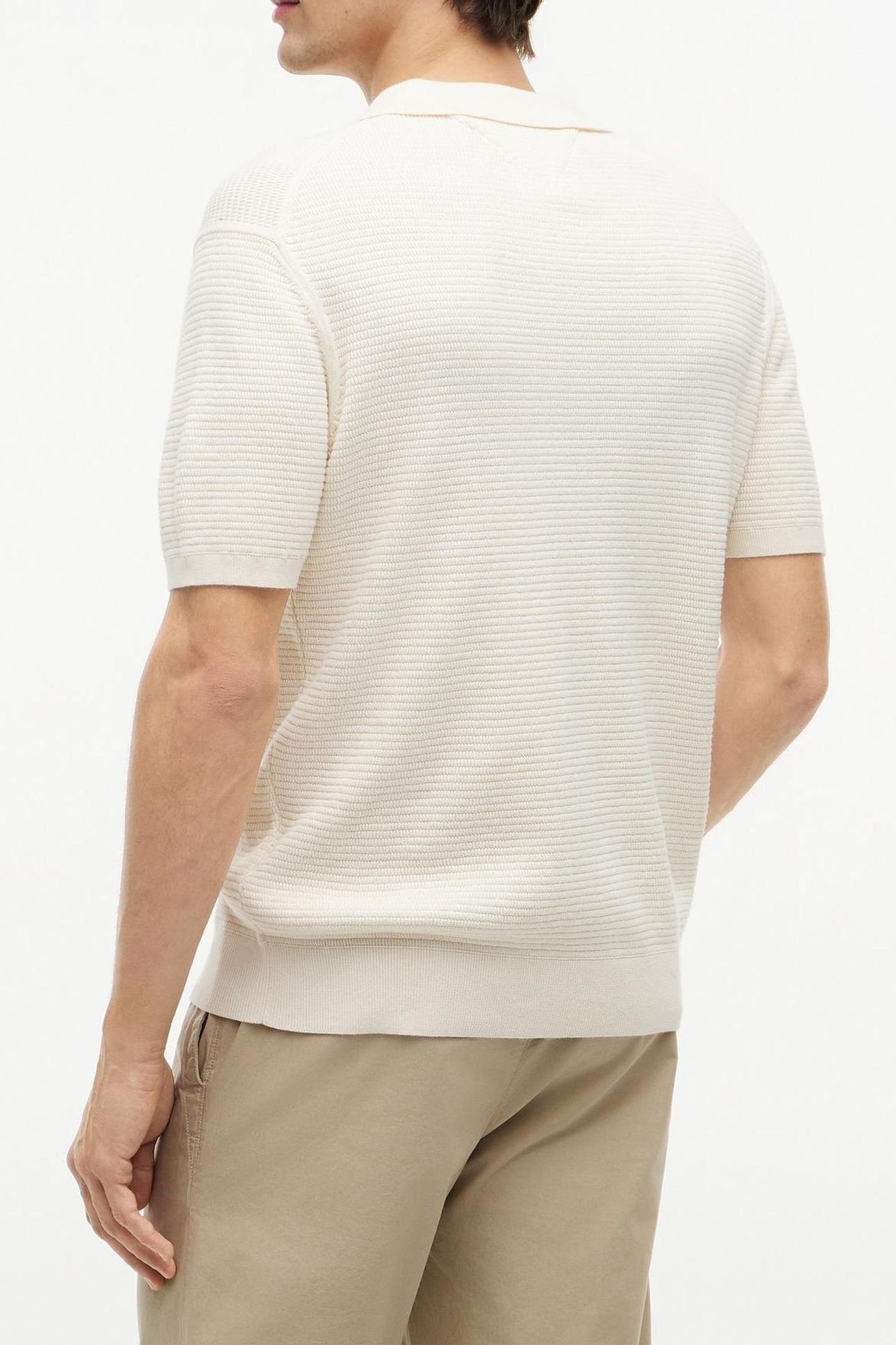 SEASONAL STRUCTURE SWEATER IVORY PETAL 3