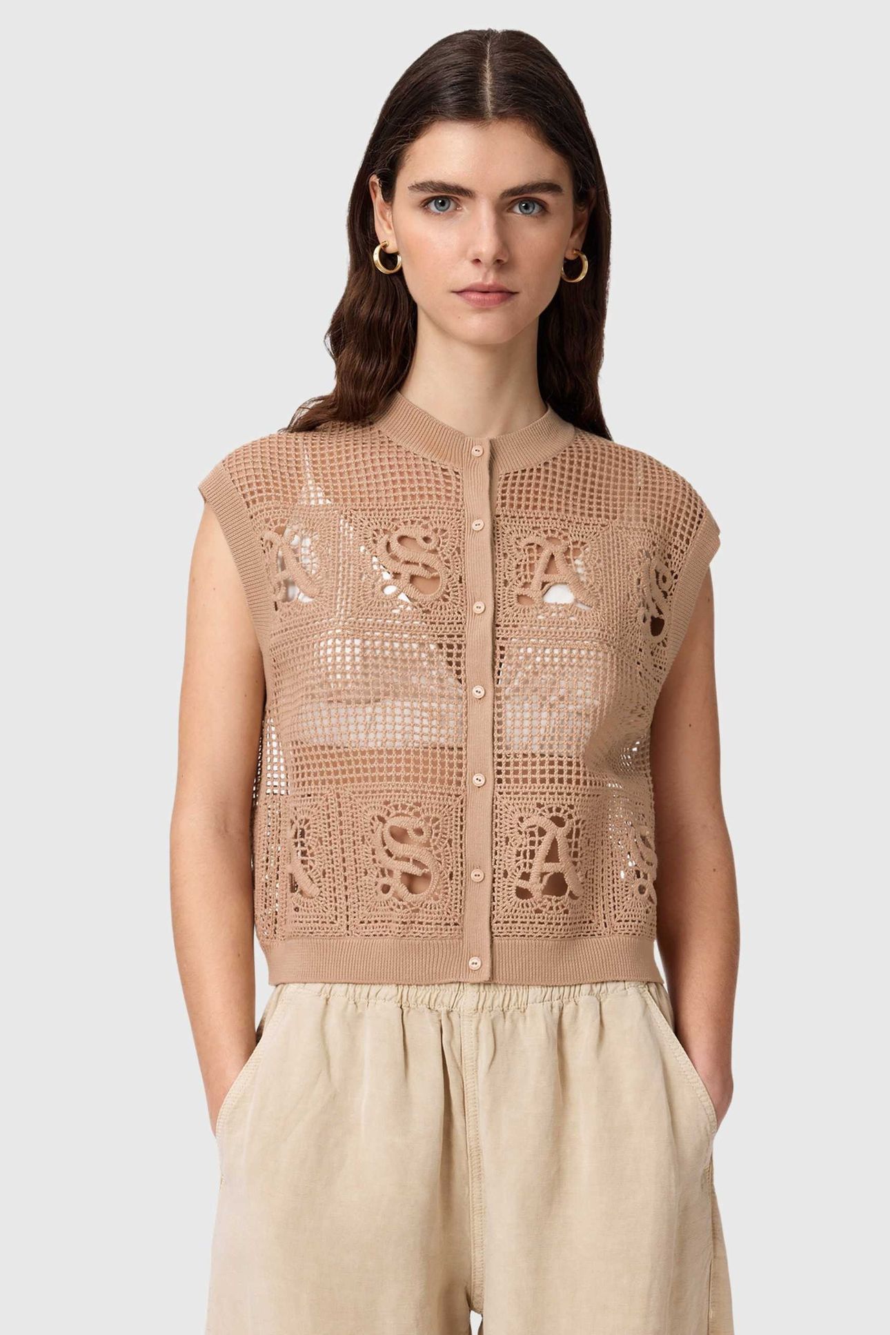 KYRA WAISTCOAT PLASTER PINK 2