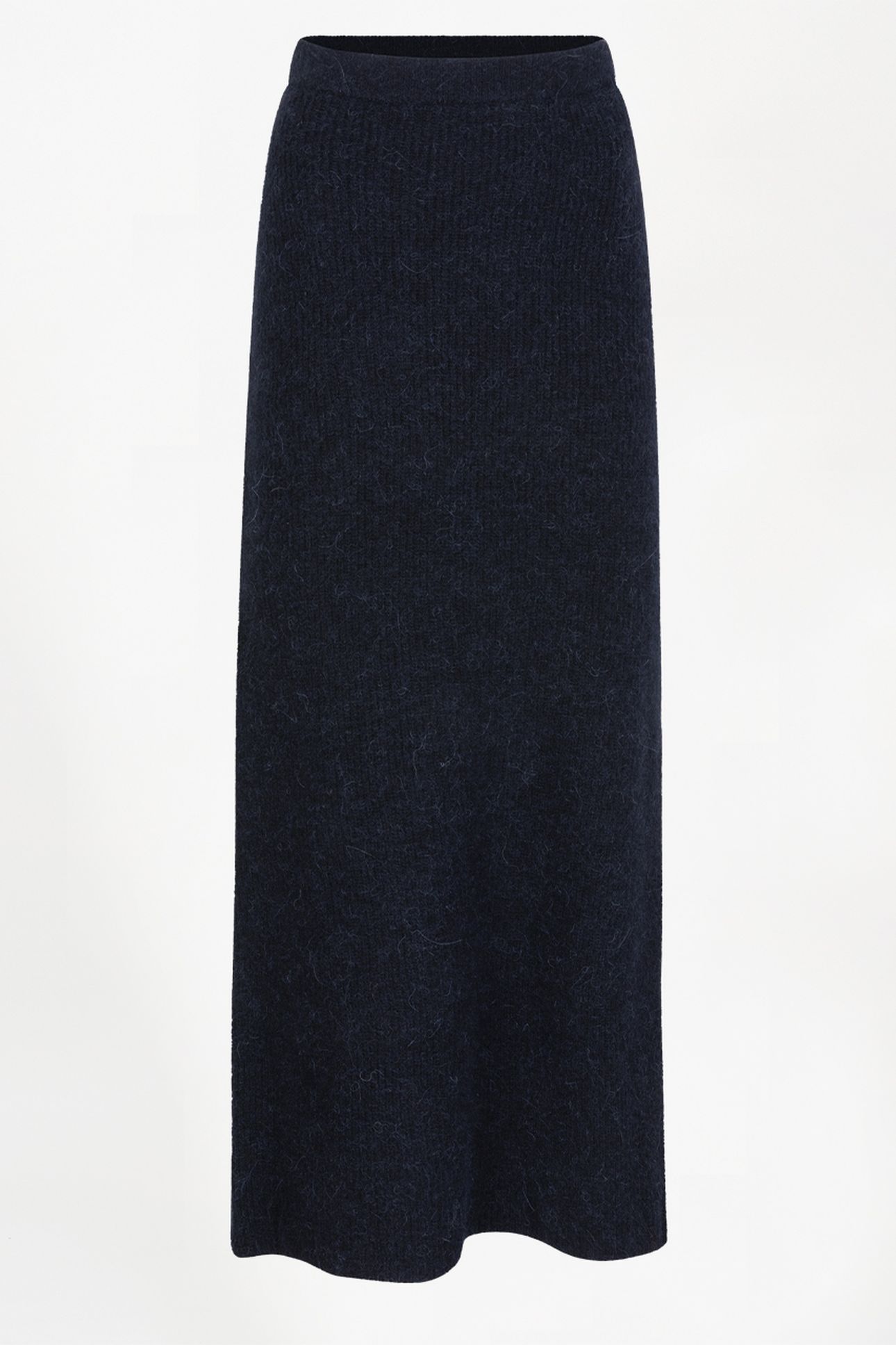 SUZY KNITTED LONG SKIRT NOCTURNAL BLUE 2