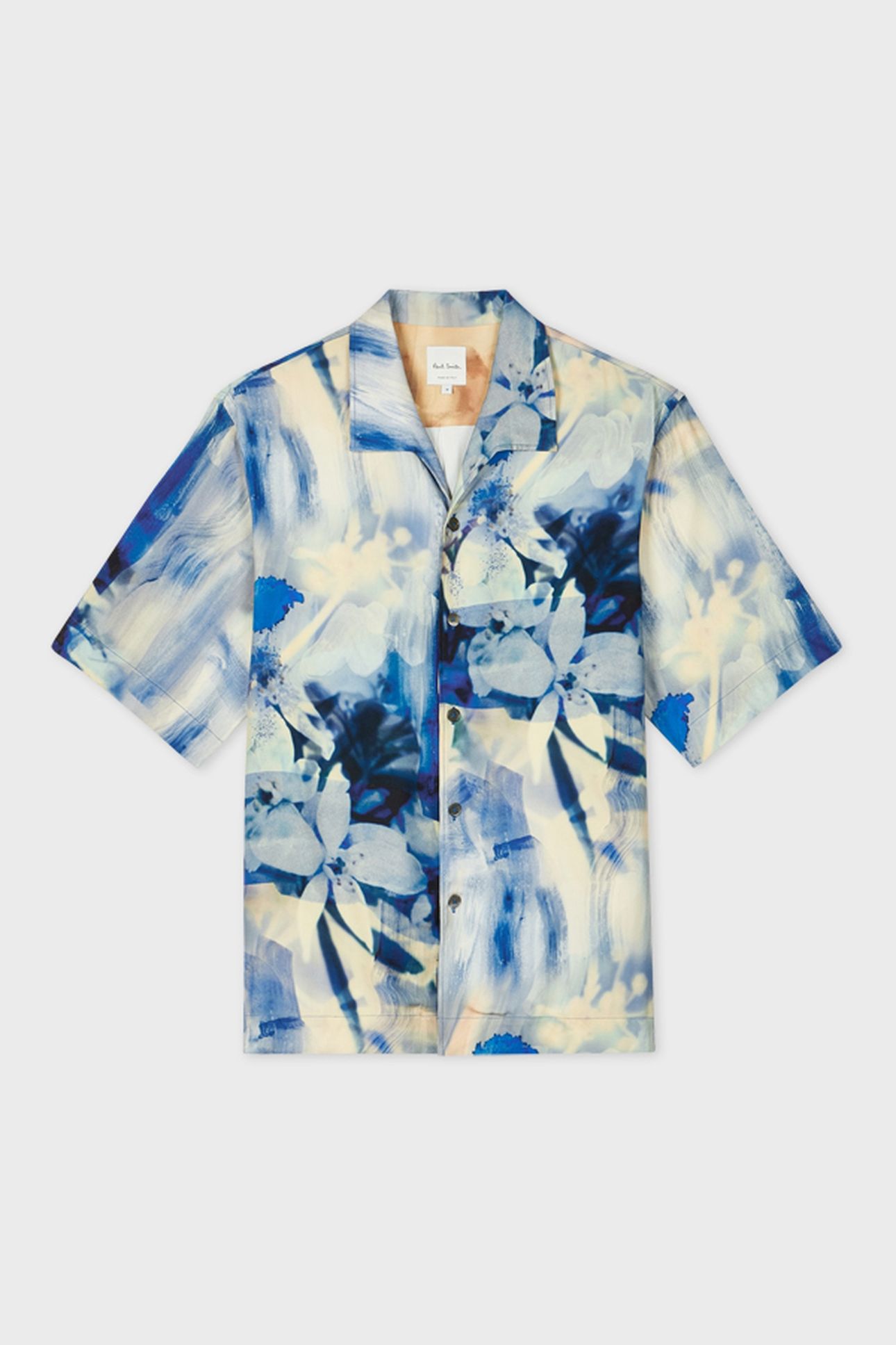 MENS S/S OVERSIZED SHIRT BLUE 7