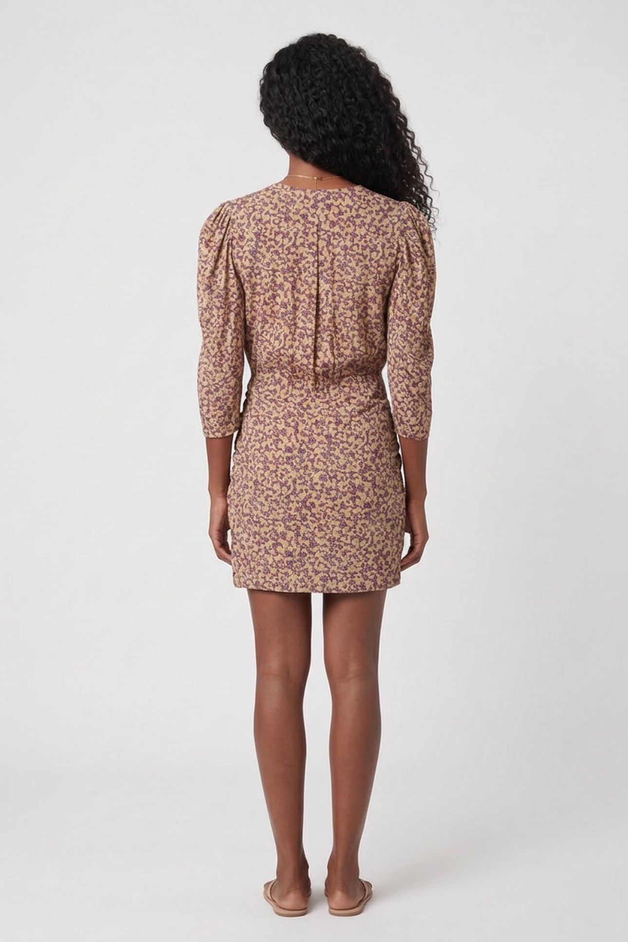 MINI DRESS GREIGE 2