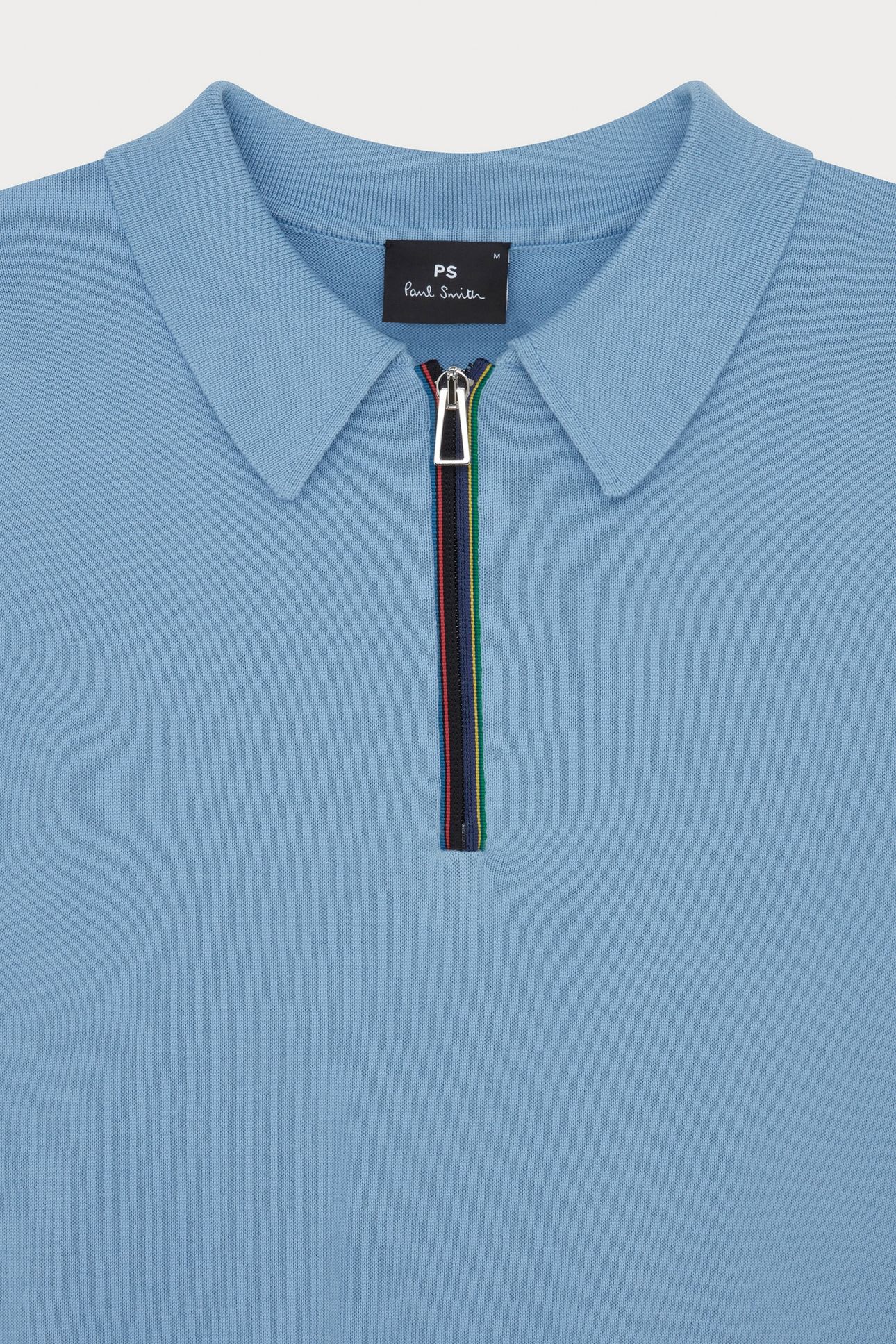 MENS SWEATER SS POLO LIGHT BLUE 7