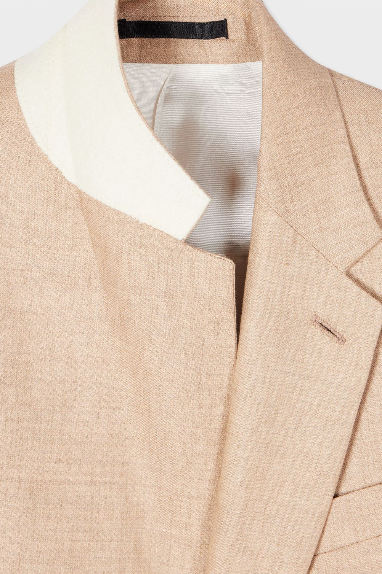 MENS 2 BUTTON JACKET MEDIUM BEIGE 2