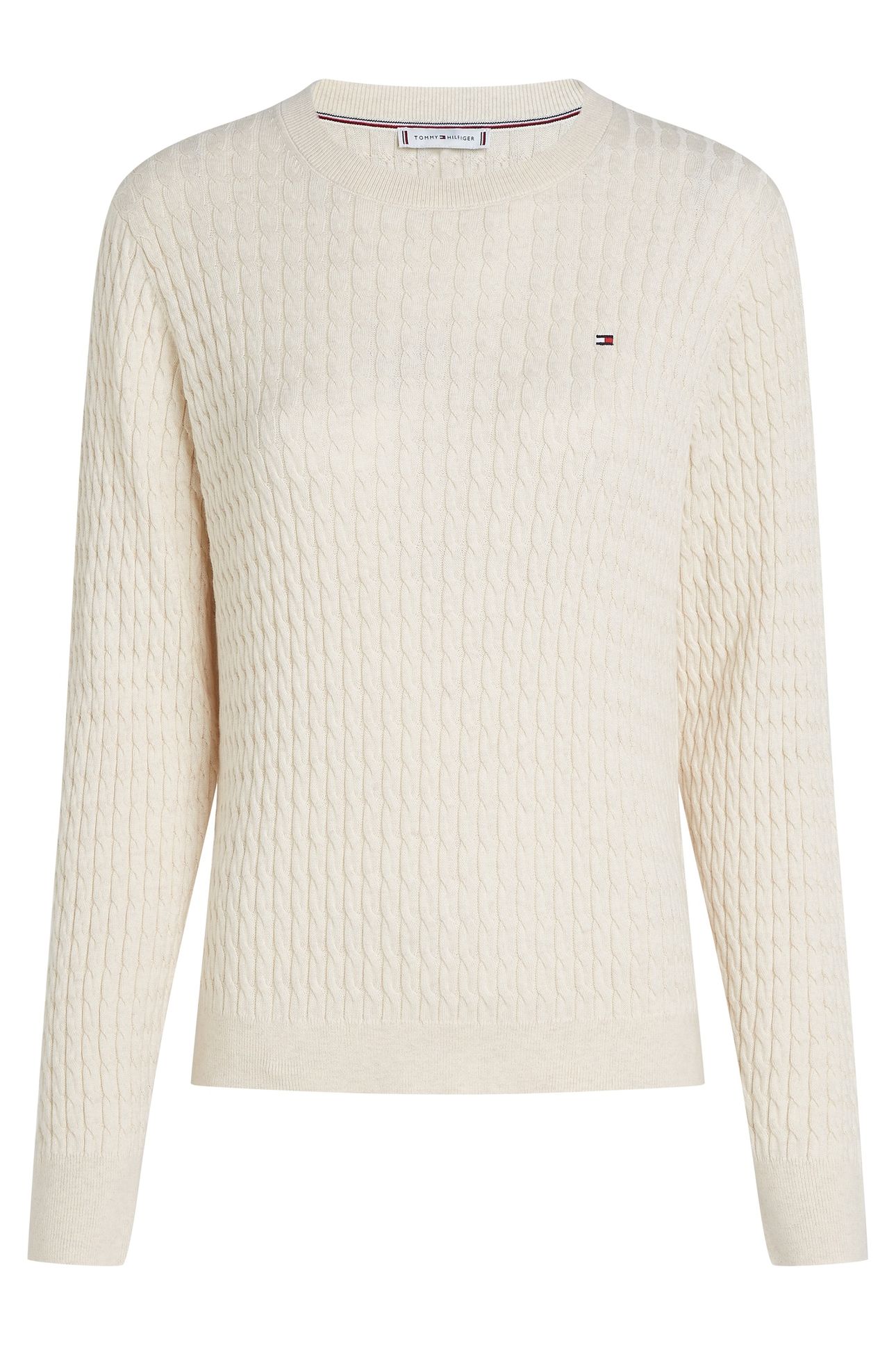 COTTON CABLE FINE GG IVORY PETAL HEATHER 6