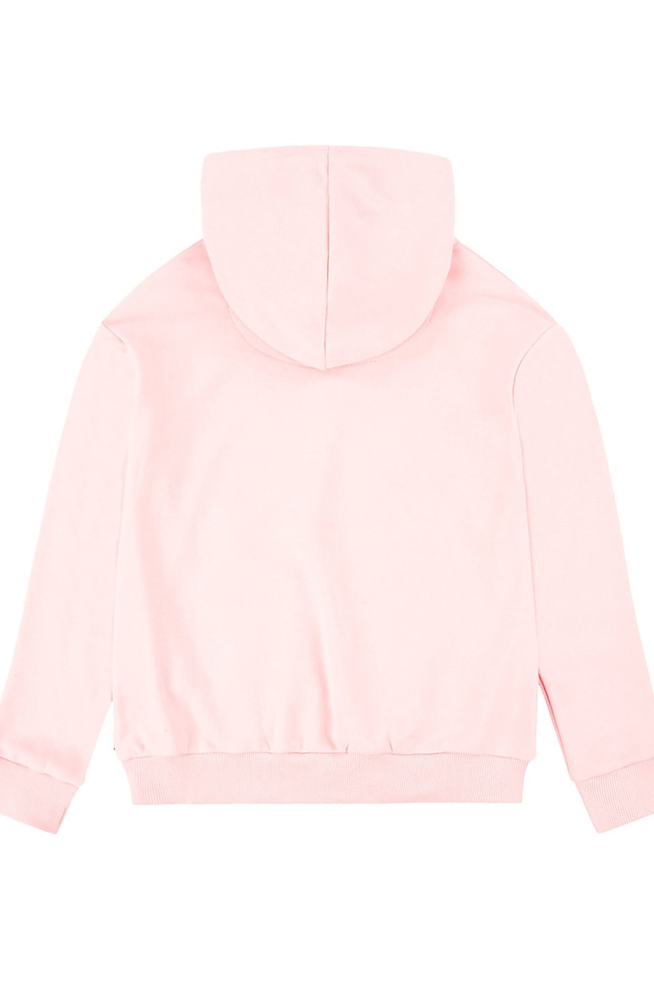 GIRLS SQUARE POCKET HOODIE QUARTZ PINK 2