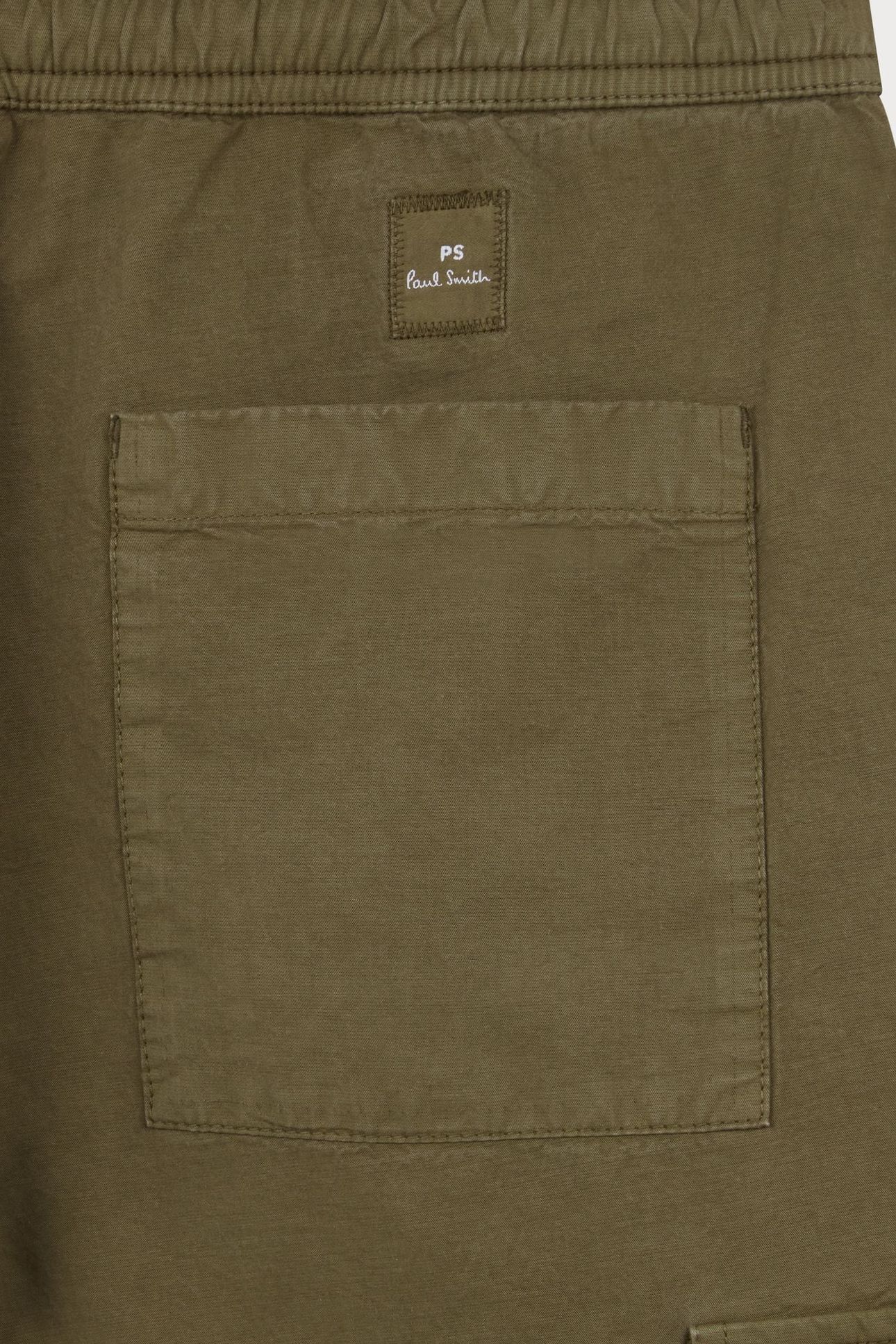 MENSBUTTON PKT CARGO MILITARY GREEN 10