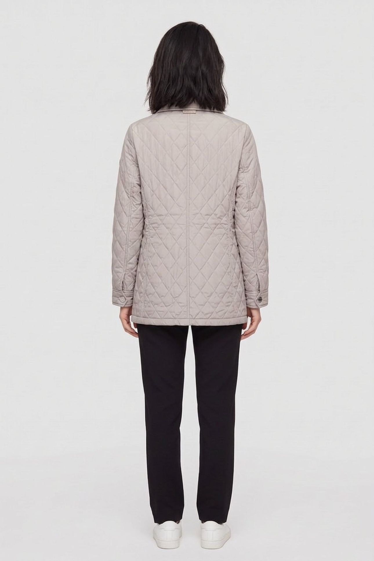 BUTTON UP QUILTED JACKET NICKEL/OPAL 2