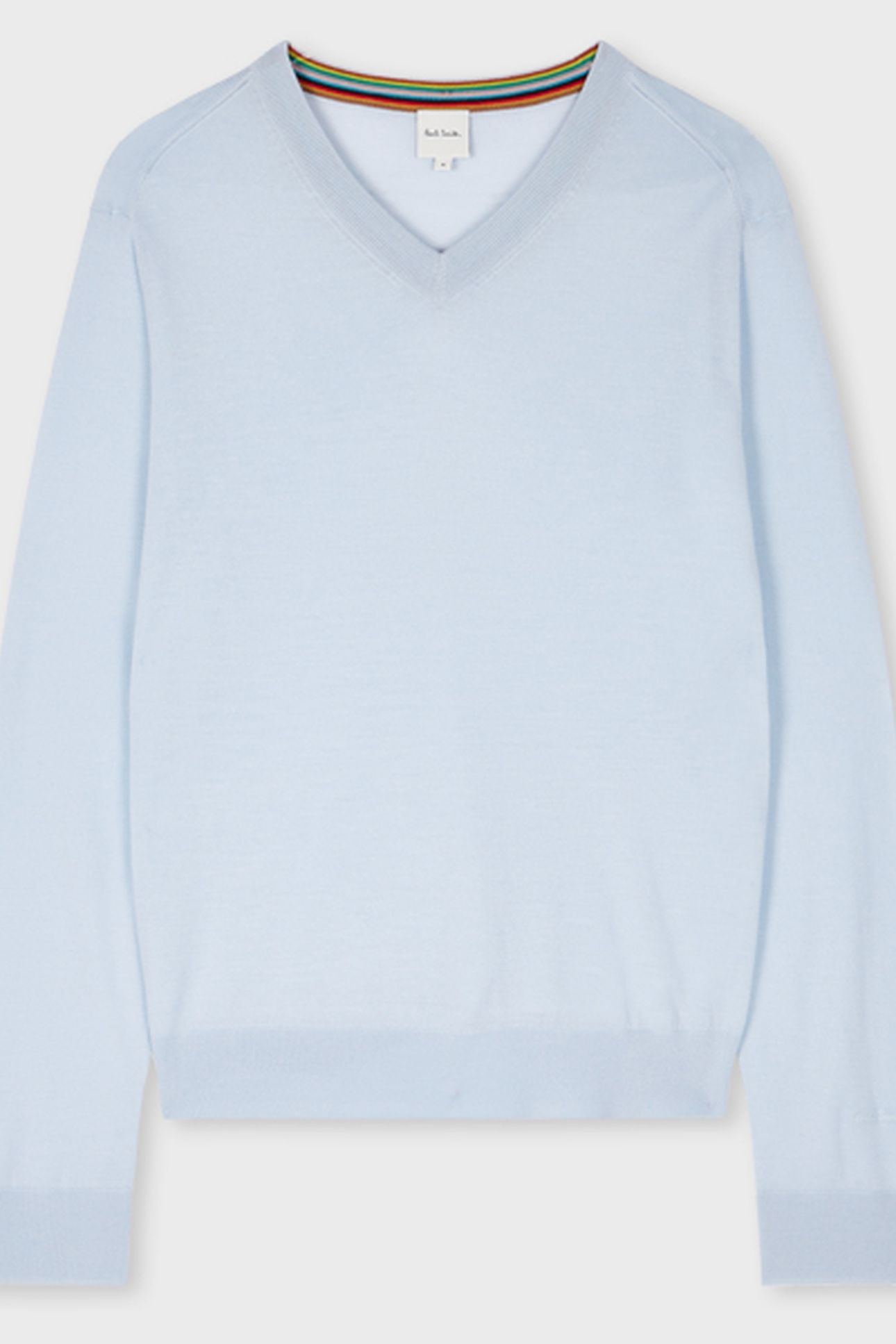 MENS SWEATER V NECK LIGHT BLUE 5