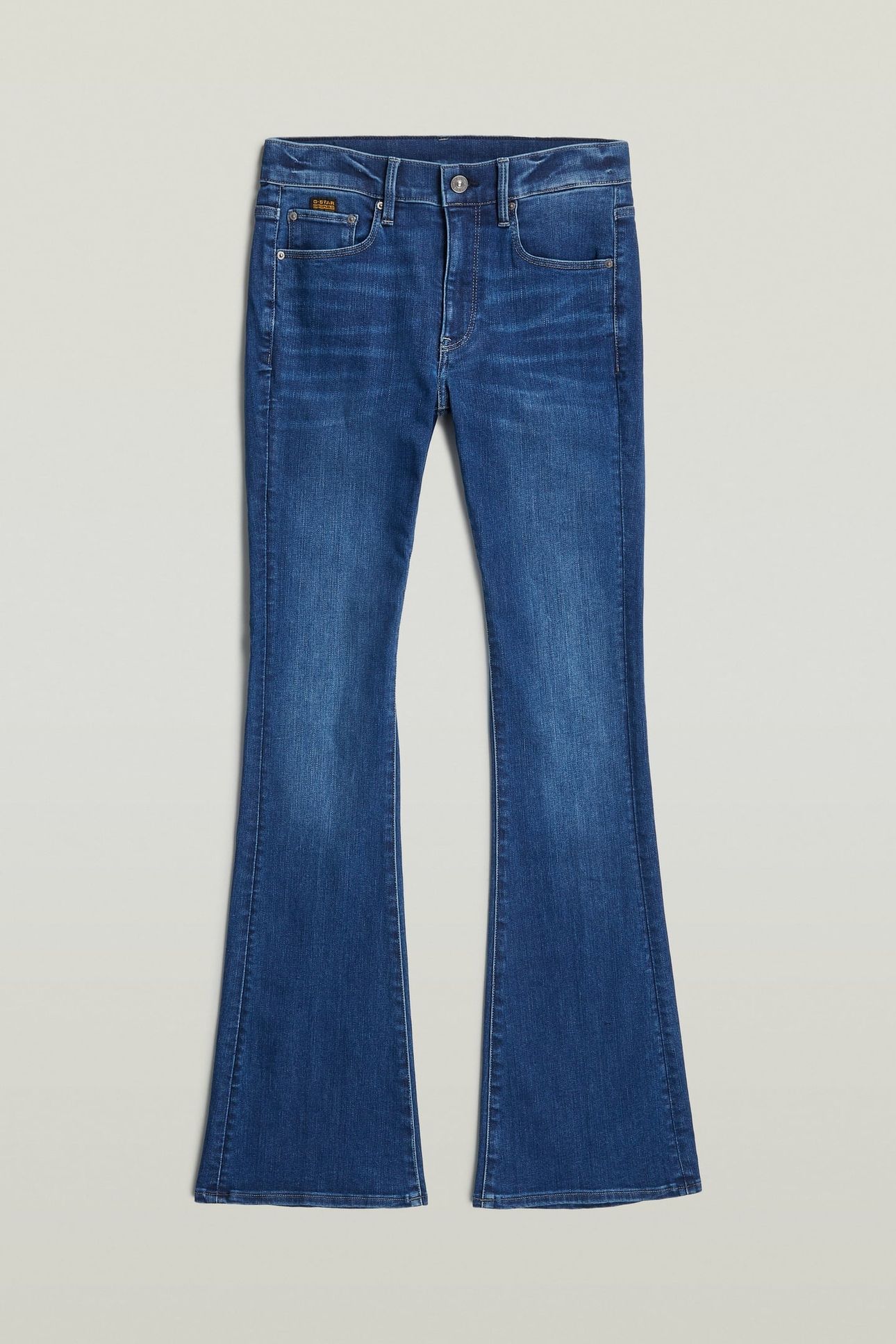 3301 FLARE MEDIUM BLUE 4