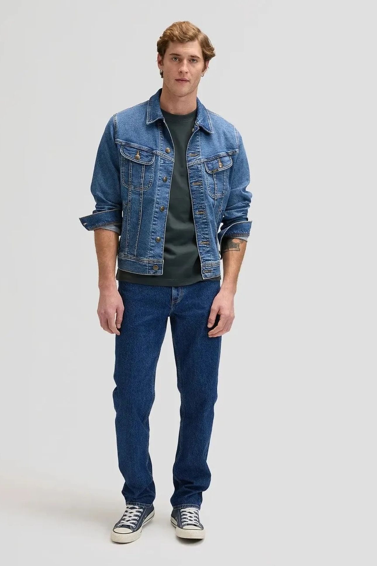 WEST - INDIGO WARP - REGULAR STRAIGHT BLUE 2