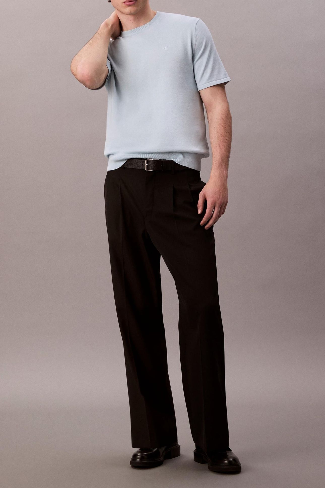 SS SUPIMA COTTON CREW WINTER SKY 3