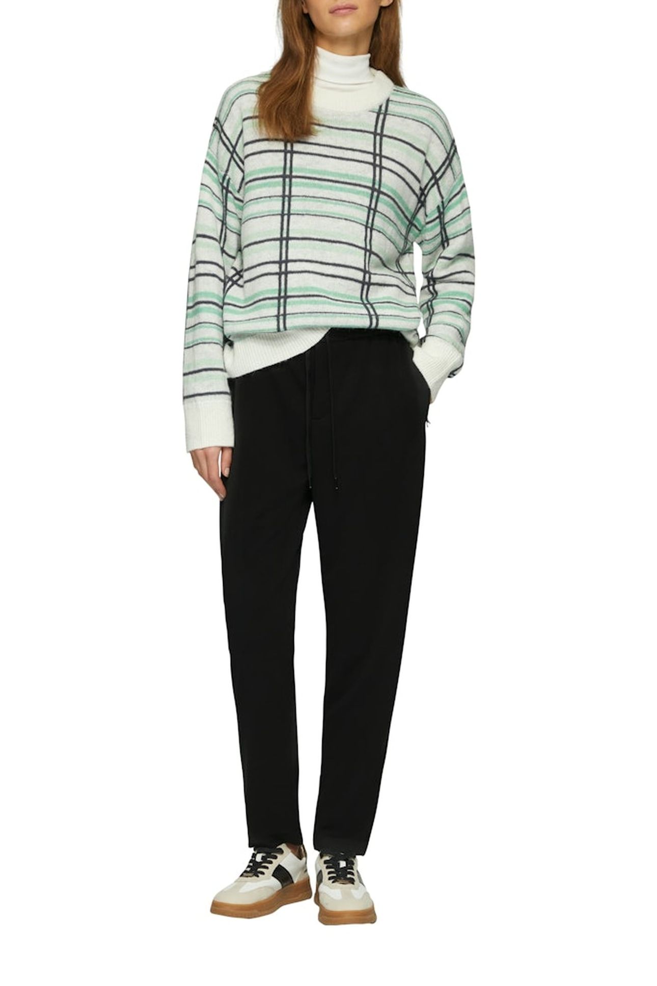S.OLIVER PANTS BLACK 1