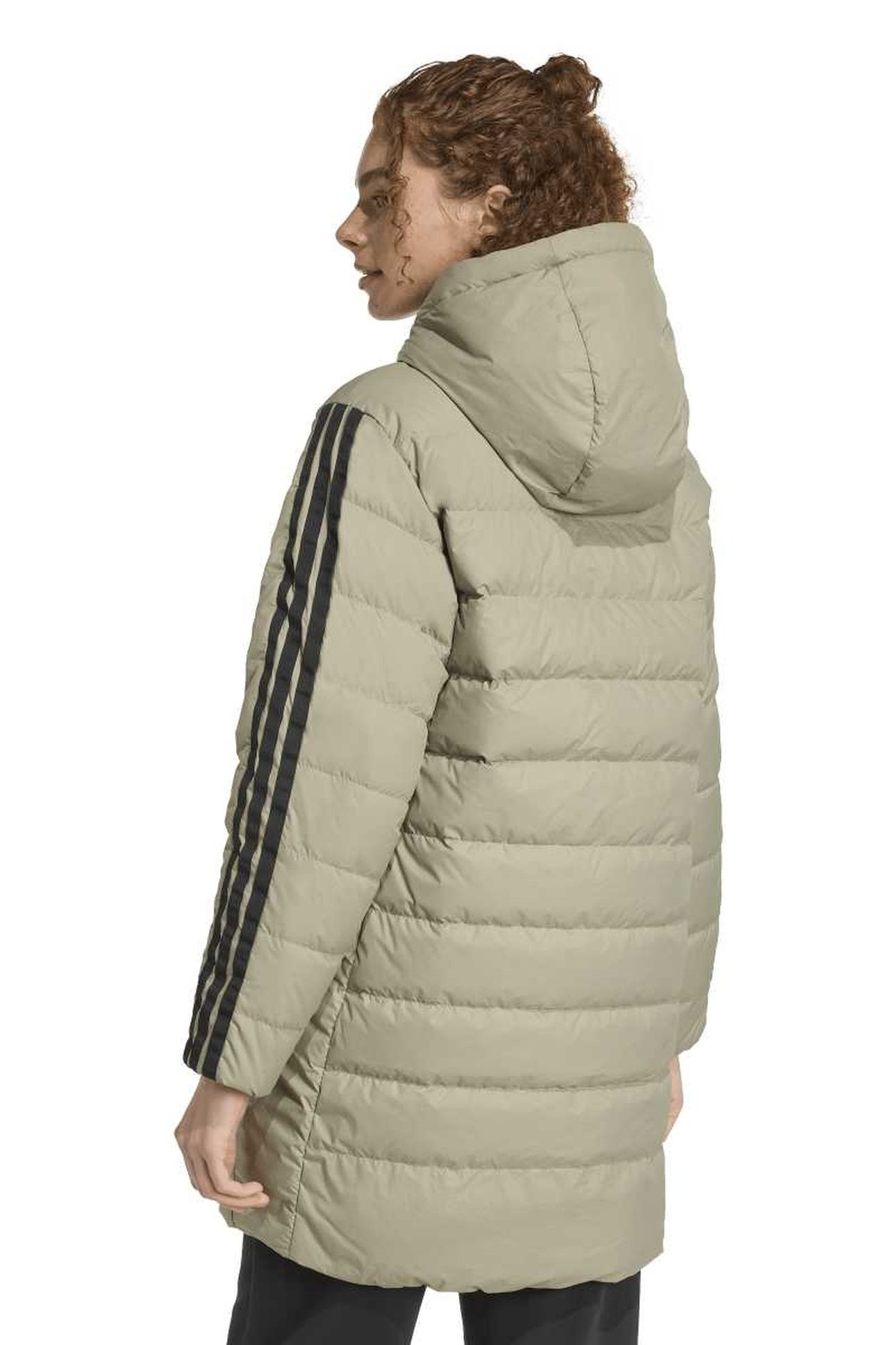 W ESSENTIAL 3S DOWN JACKET SILVER PEBBLE 3