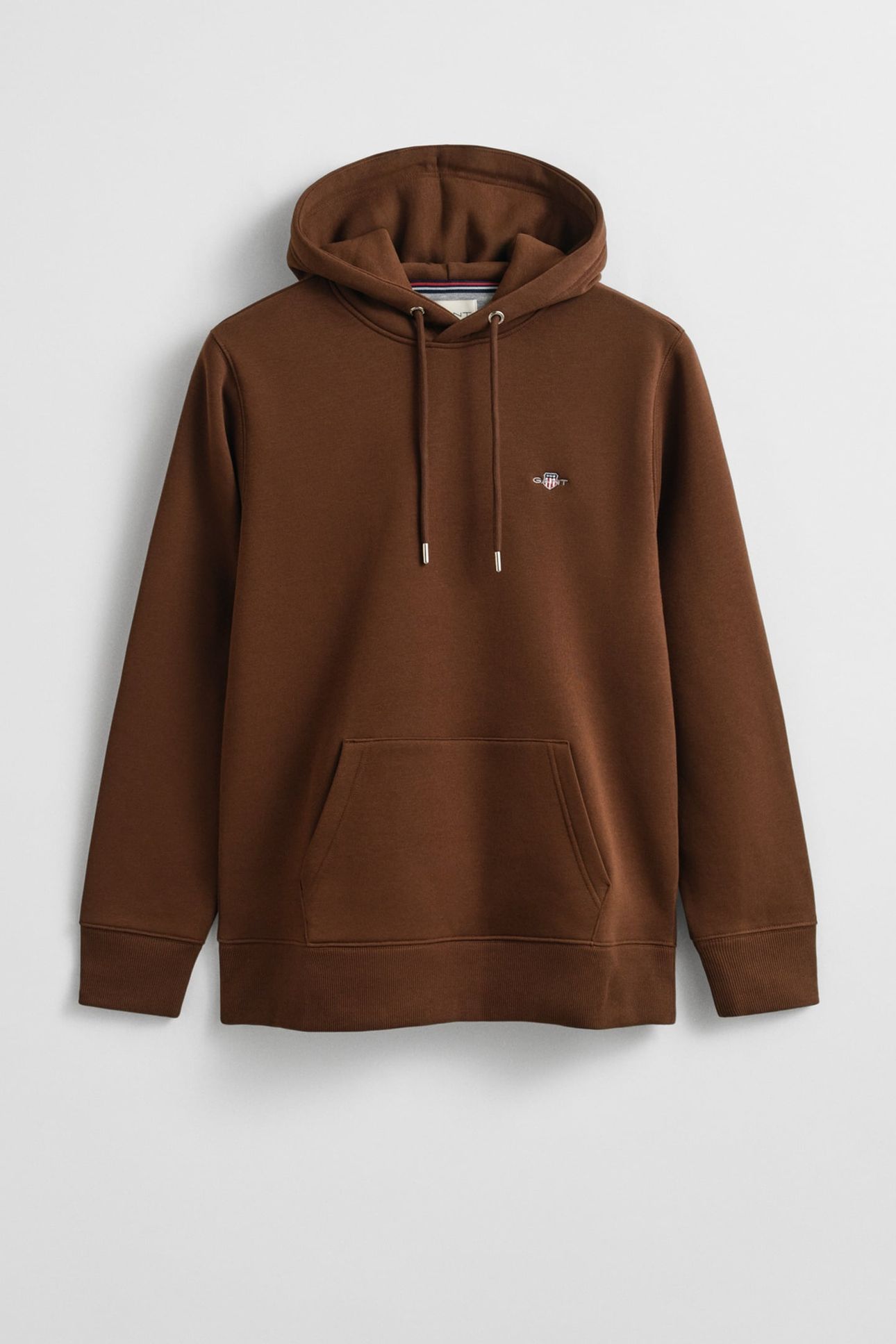 REG SHIELD HOODIE MAHOGANY BROWN 3