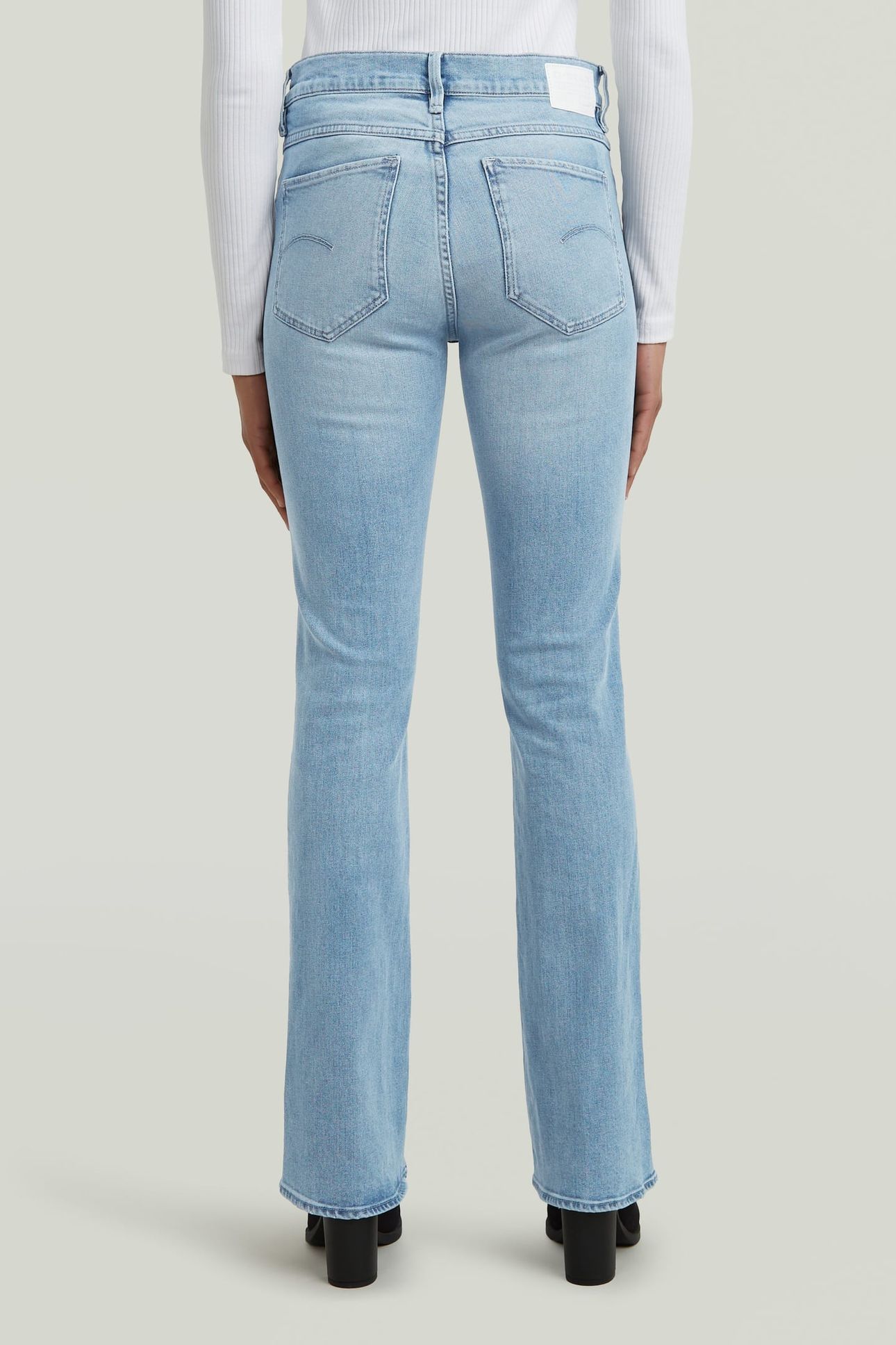 NOXER BOOTCUT LIGHT/PASTEL BLUE 2