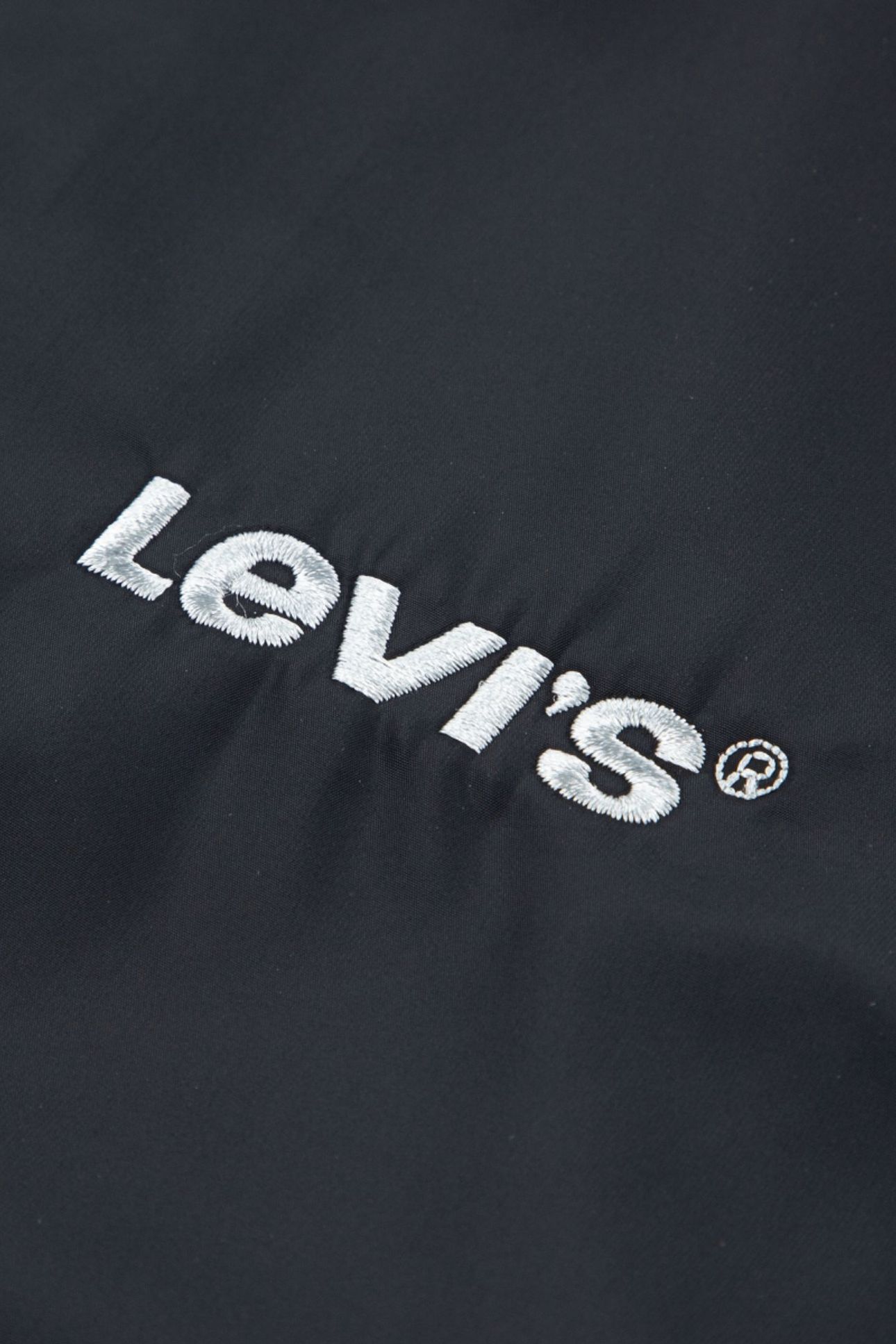 BOYS LOGO TAPE DETAILED WIND JACKET JET BLACK 4