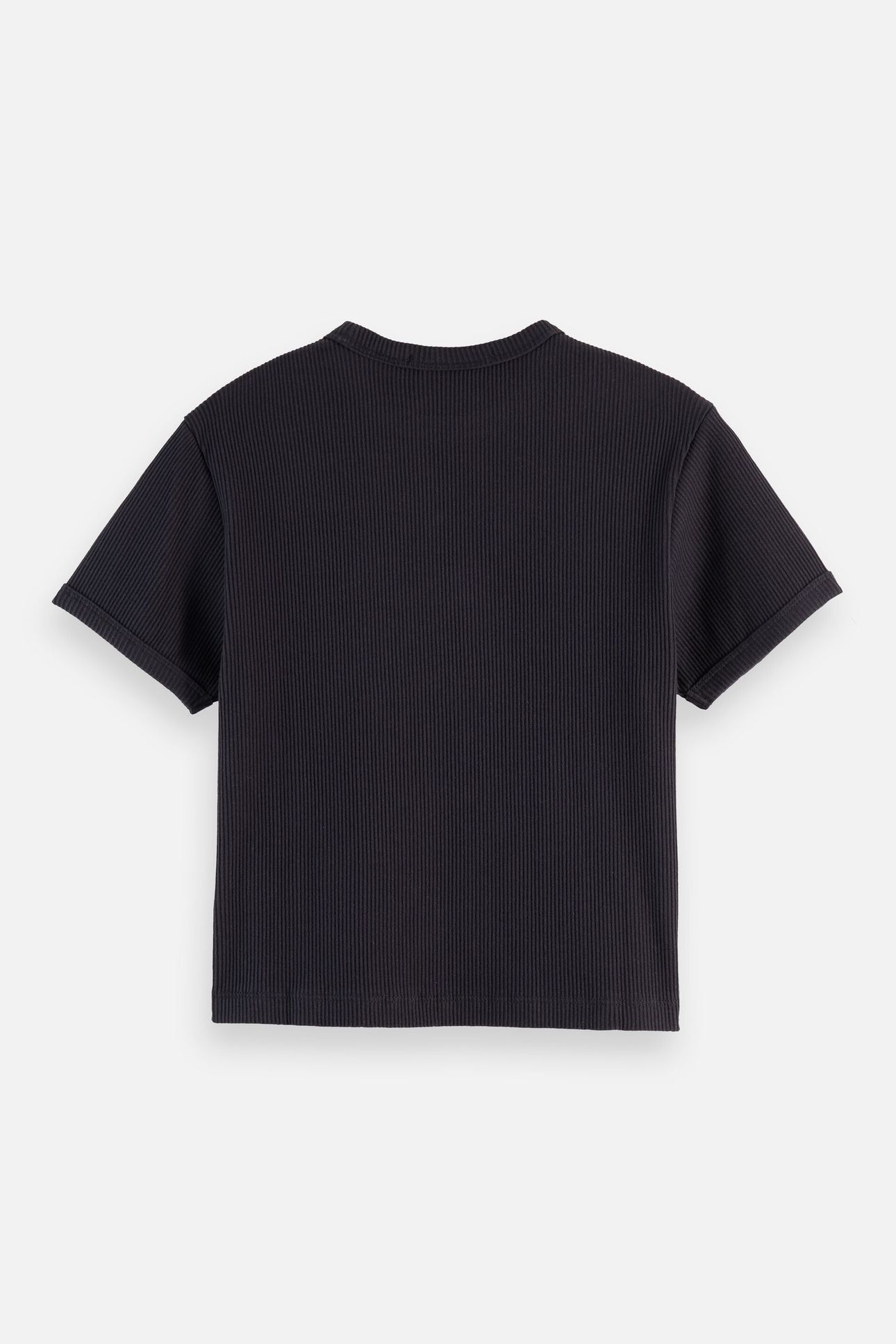 BABY RIB T-SHIRT BLACK 5