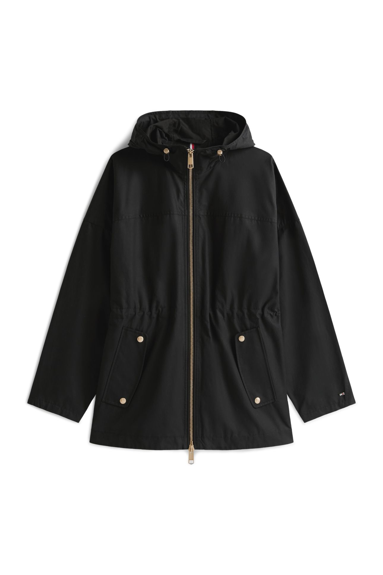 COTTON NYLON REG PARKA BLACK 3