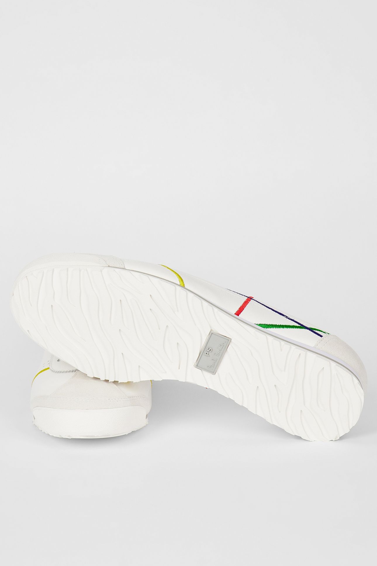 MENS SHOE MESTRE WHITE EMBROIDERY WHITE 9